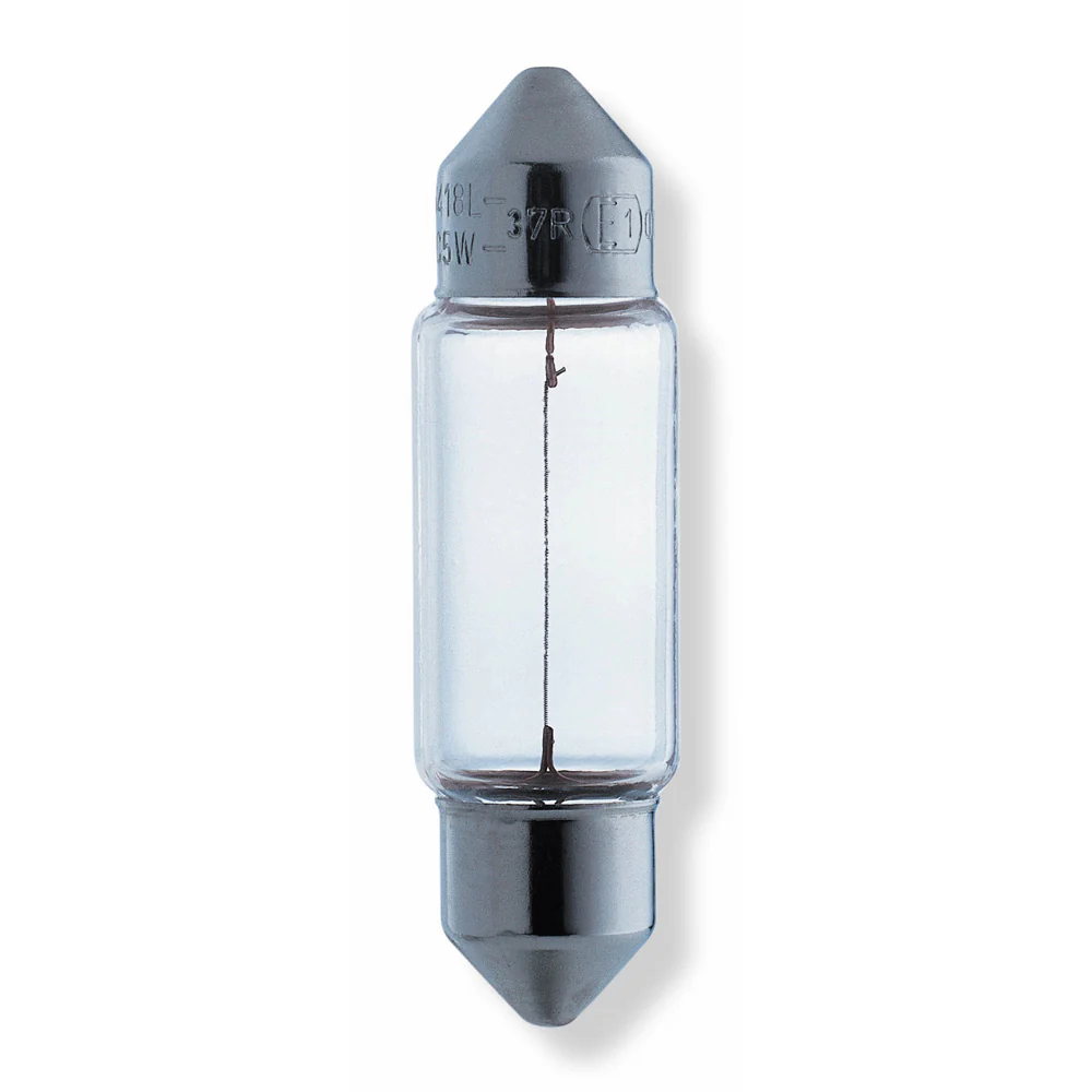 10-PK OSRAM 6418 C5W 36mm 12V 5W Festoon Automotive Bulb - Image 2