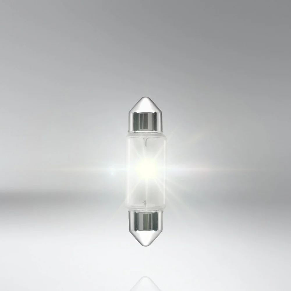 10-PK OSRAM 6418 C5W 36mm 12V 5W Festoon Automotive Bulb - Image 3