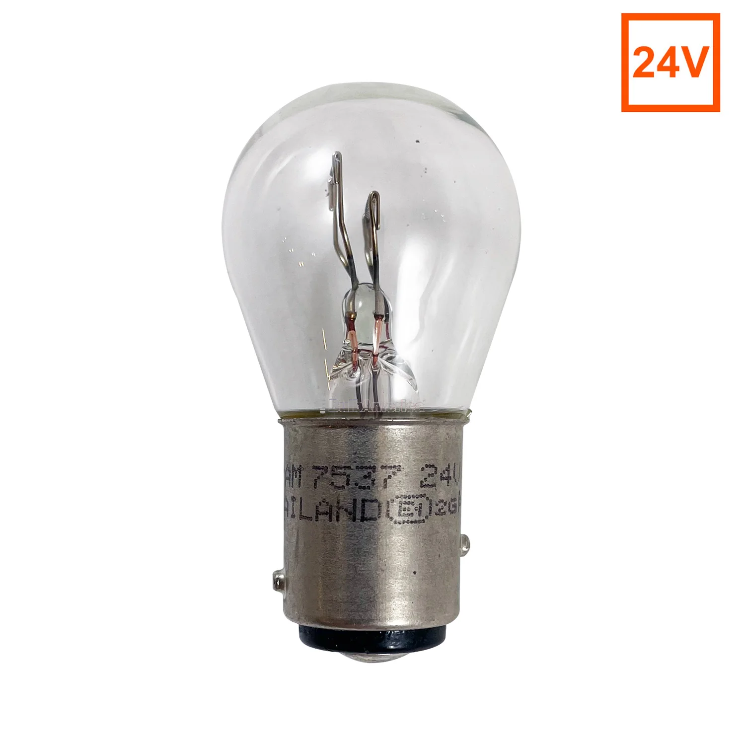 10-PK 10-PK Osram 7537 P21/5W 24V Automotive Bulb Engineered for Trucks and Buses - Image 2