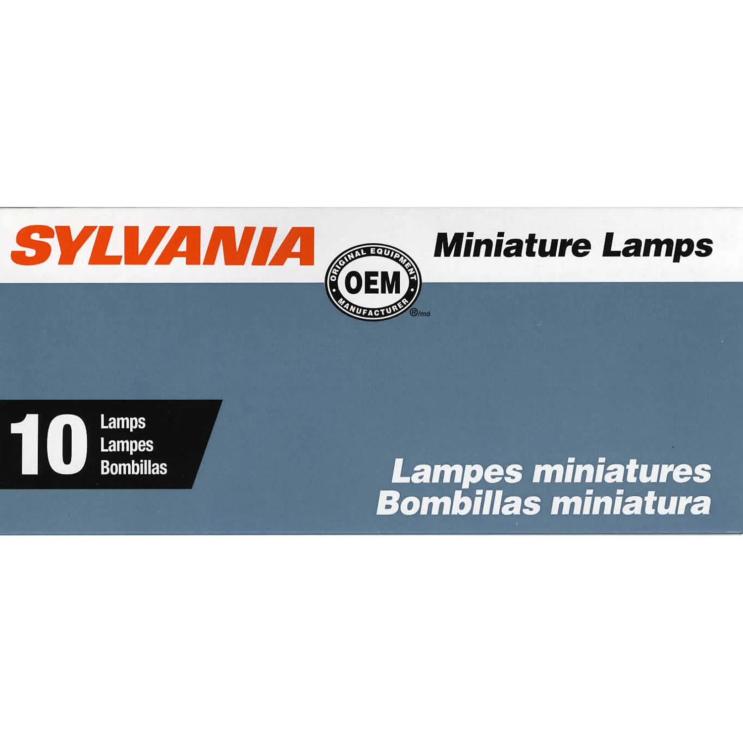 10-PK SYLVANIA 1892 Standard Automotive Light Bulb - Image 2