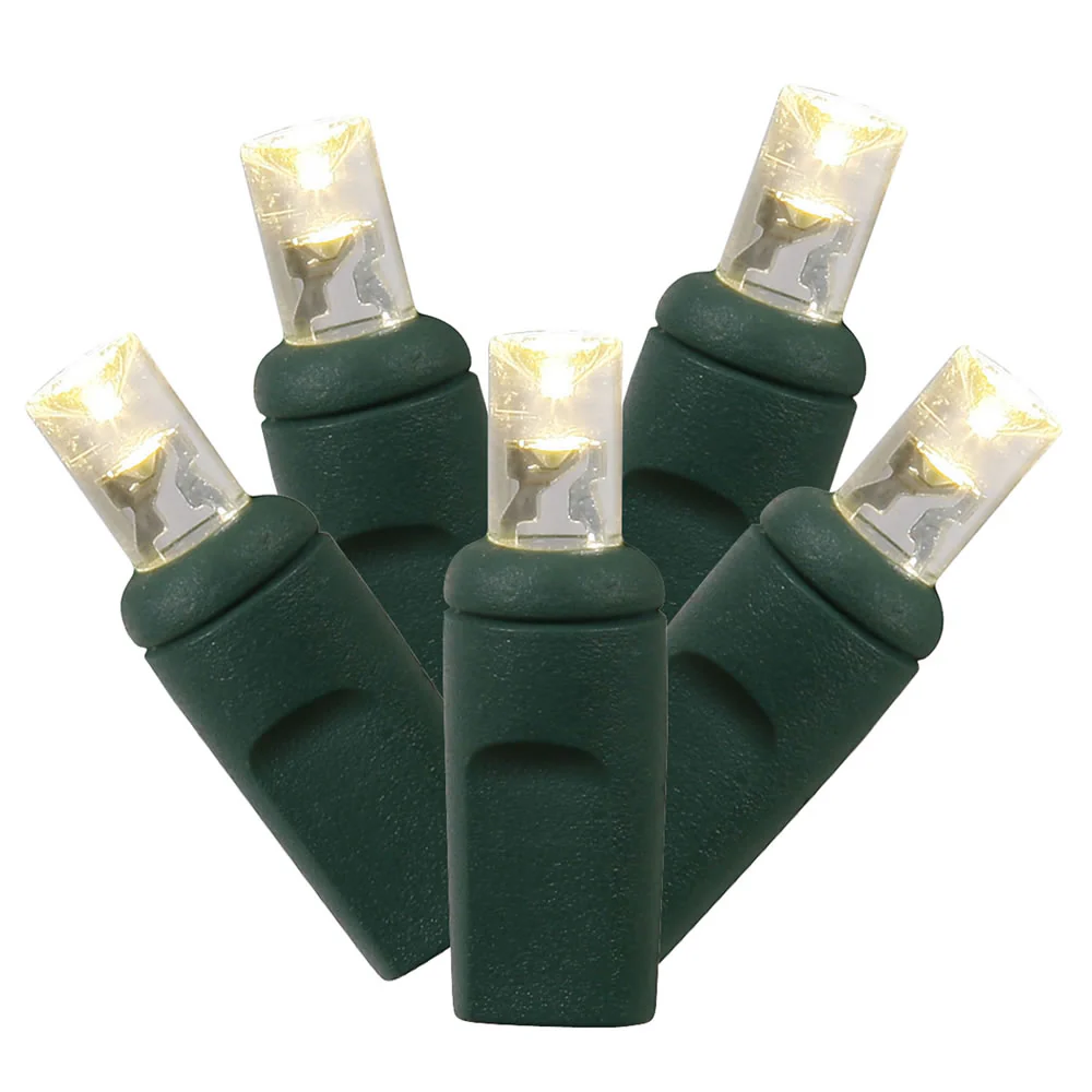 100 Light Warm White LED Set 6in. x 50 ft.