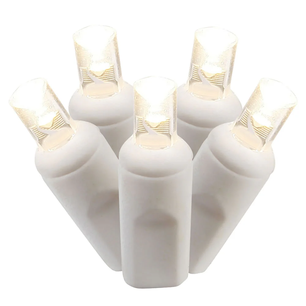 100 Light Warm White LED Set 4in. x 34 ft.