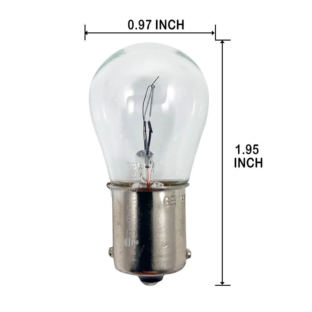 10Pk - GE 1665 - 27532 22w 28v S8 BA15s Base Aircraft Low Voltage Light Bulb - Image 2