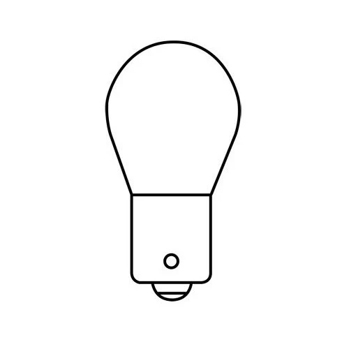 GE 1665AF 81658 - 27533 - 22W 28V S8 BA15s Base Aircraft Low Voltage Frost Bulb - Image 3
