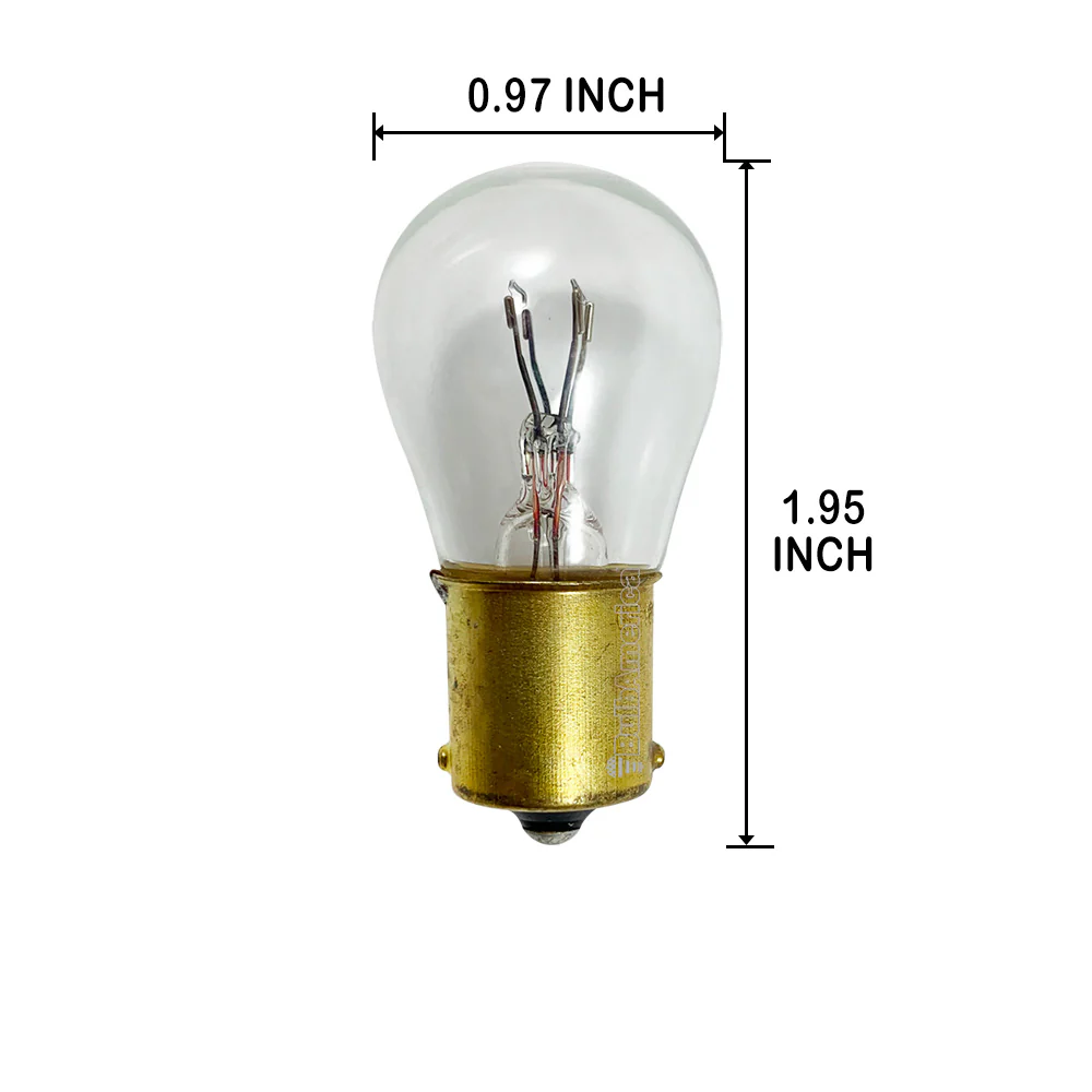 10PK - GE 1691 - 27566 17w 28v S8 BA15s Base Aircraft Low Voltage Light Bulb - Image 2