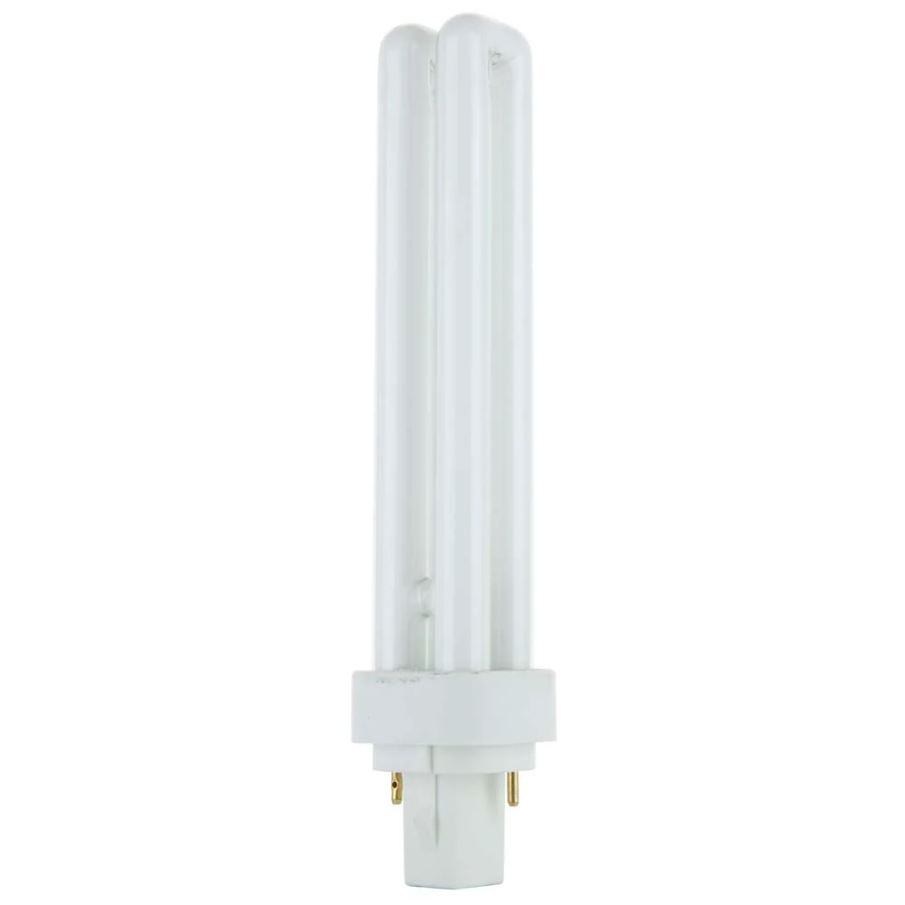 10Pk - Sunlite 13W CFL Twin Tube U-Shaped 120v PLD 2-Pin GX23-2 Base 2700K Bulb - Image 3