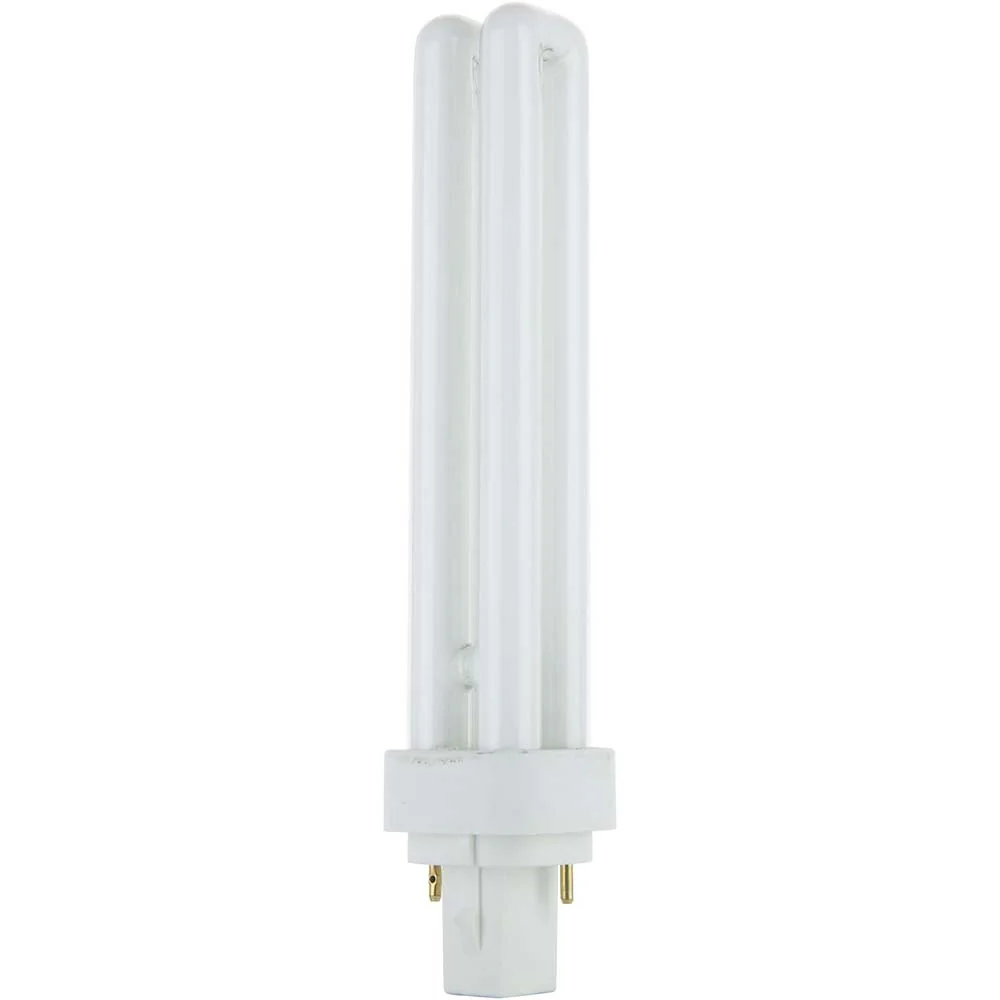 10Pk - Sunlite 18w 3000K Compact Fluorescent PLD 2-Pin G24d-2 Base Bulb - Image 2