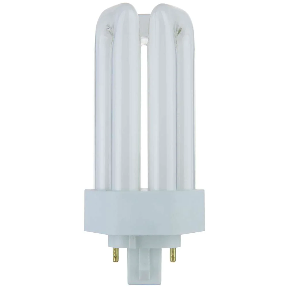 10Pk - Sunlite 18w 4100K PLT 4-Pin Compact Fluorescent GX24q-2 Base Bulb - Image 2