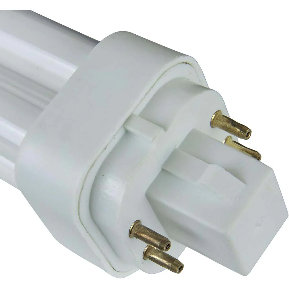 10Pk - Sunlite 18w 5000K PLD 4-Pin Double U-Shaped Twin Tube G24Q-2 Base Bulb - Image 3