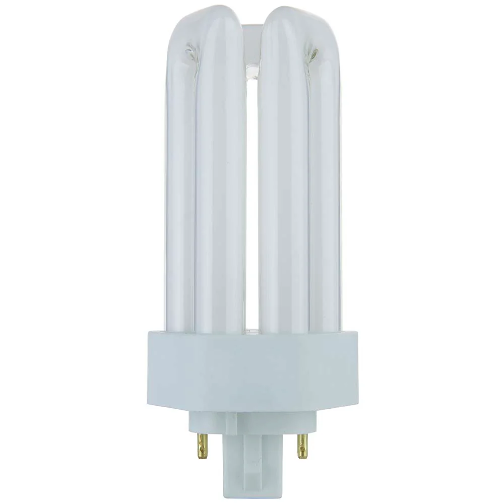 10Pk - Sunlite 26w 2700K PLD 4-Pin Triple U-Shaped Twin Tube GX24Q-3 Base Bulb - Image 2