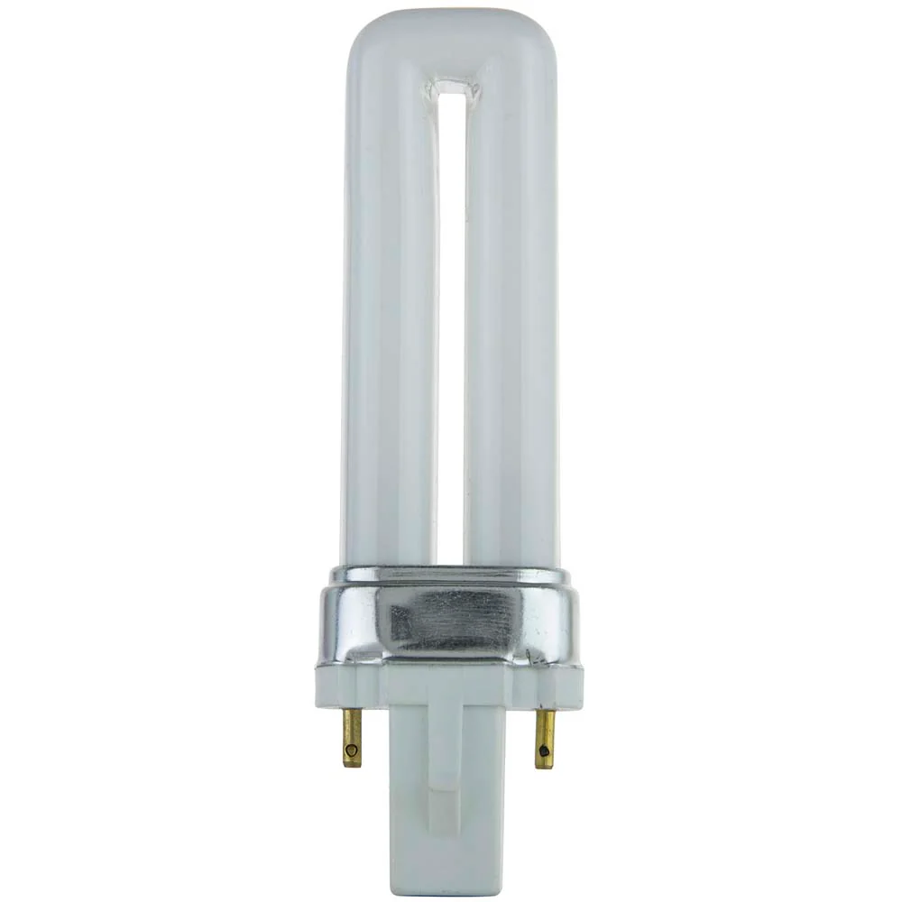 10Pk - Sunlite 5W 4100K 2-Pin U Shaped PL CFL Twin Tube Plugin G23 Base Bulb - Image 2