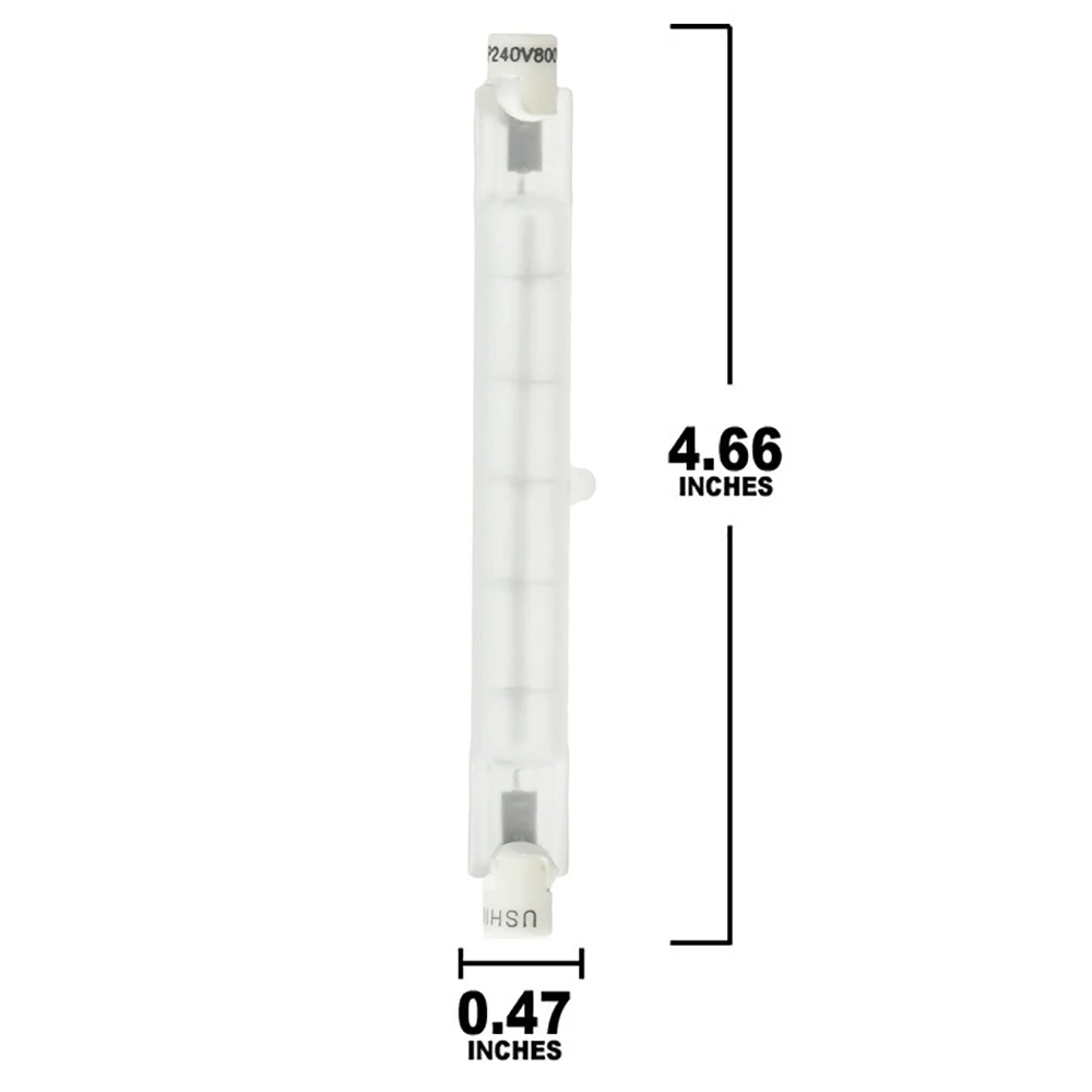 10PK - USHIO EMF - 1000329 - 800w 240v JP240V-800WCF R7S Base Halogen Bulb - Image 3