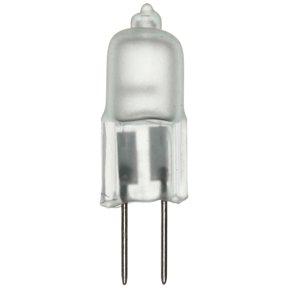 12Pk - Sunlite 10w 12v T2.5 Single Ended G4 Bi-Pin 3200K Frosted Halogen Bulb - Image 2