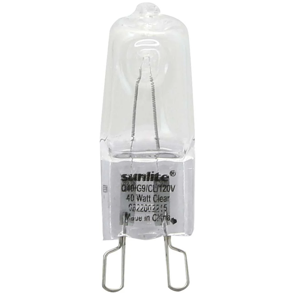 12Pk - Sunlite 40w 120v T3.5 Bi-Pin G9 Base Dimmable Clear 3200K Natural White - Image 2