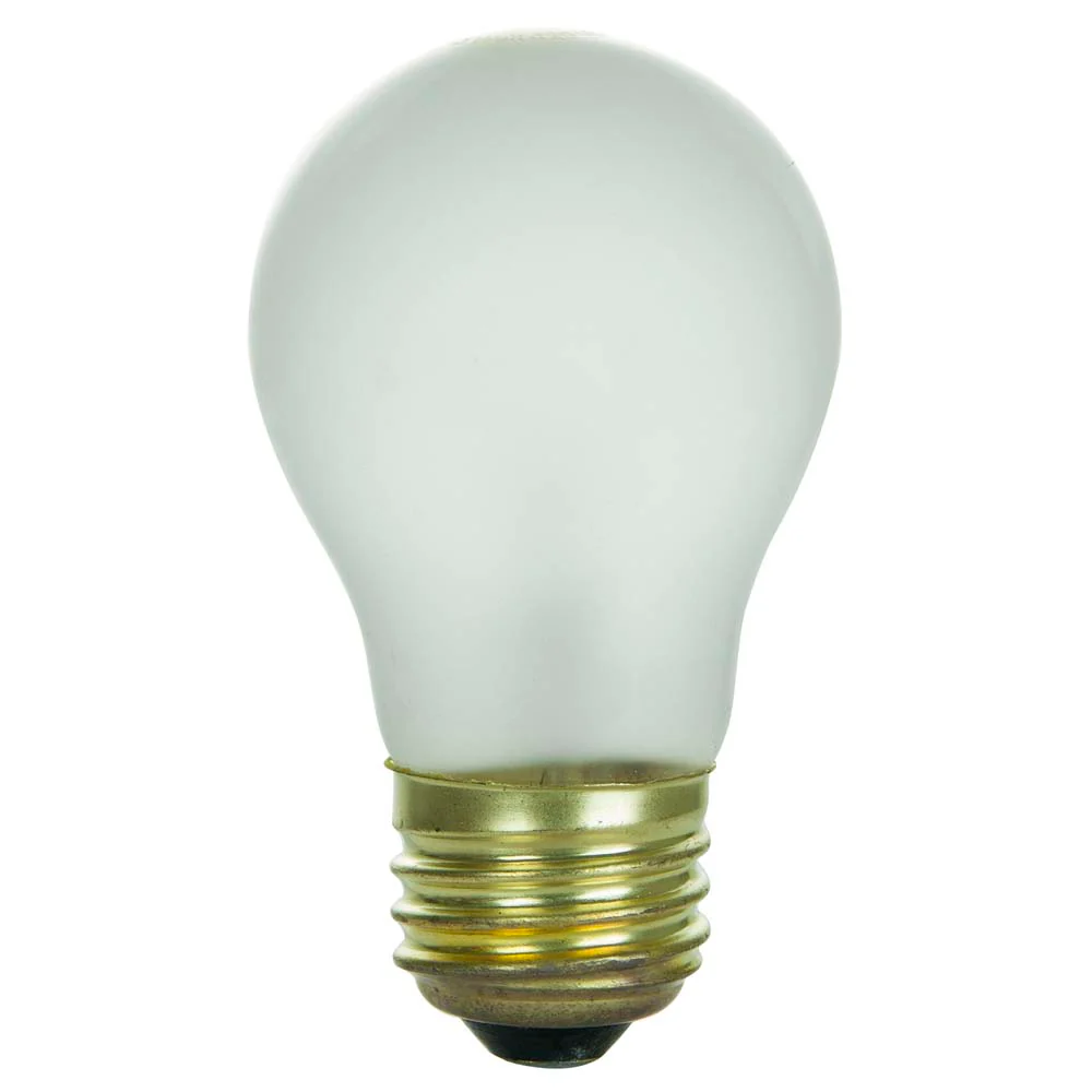 12Pk - Sunlite 40w A15 Incandescent Appliance 120v 2600K Frosted Dimmable Bulb - Image 2