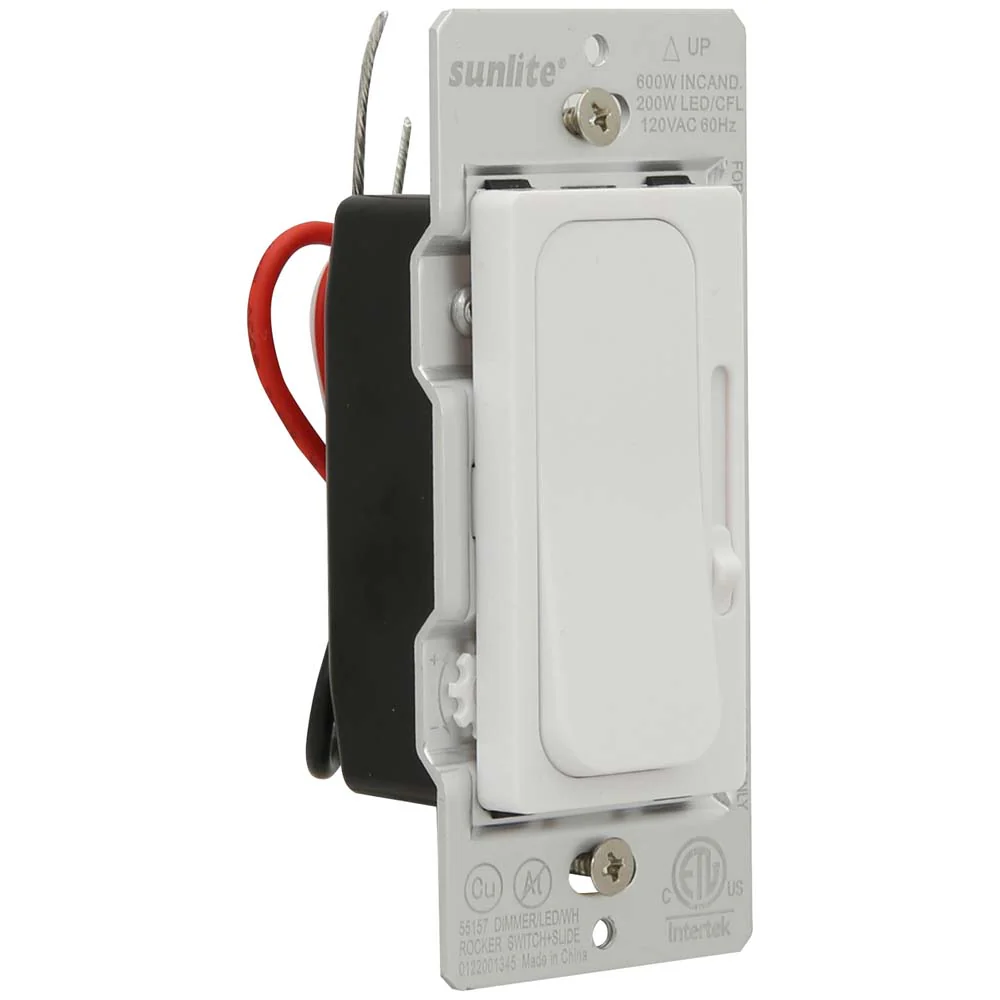 Sunlite 600W Max LED Slide Bar Triac Dimmer Switch 3-Way Switching 120v - Image 8
