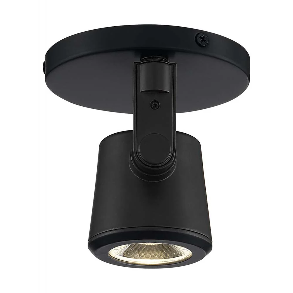 12w LED Taper Track-Light Back Monopoint 36 deg. Beam Angle 3000K Warm White - Image 3