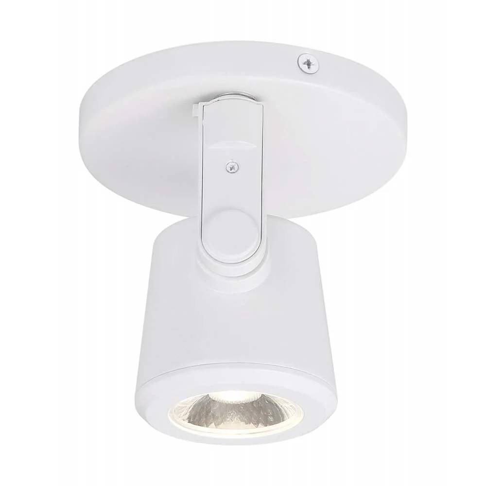 12w LED Taper Track-Light White Monopoint 36 deg. Beam Angle 3000K Warm White - Image 3