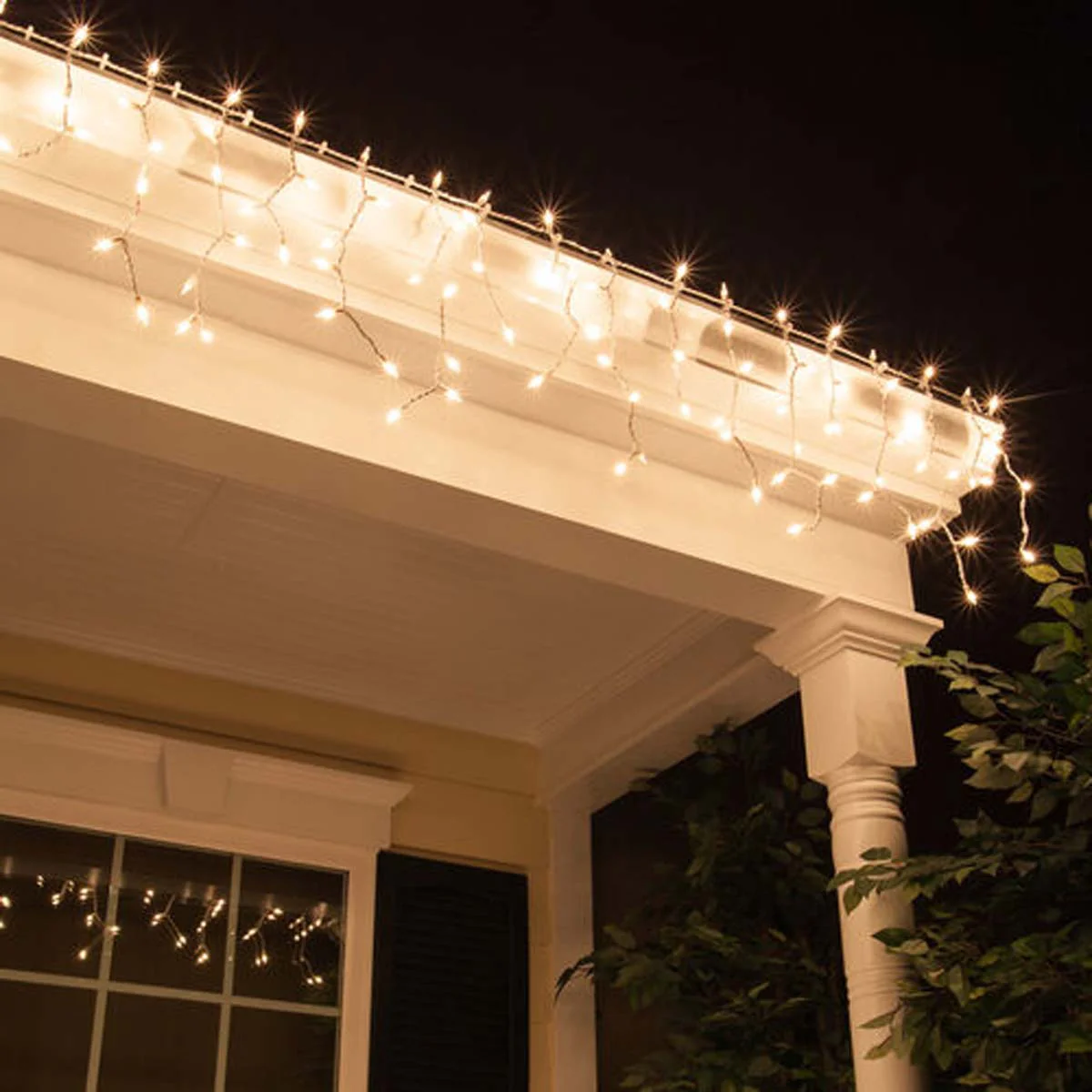 150 Clear Mini Icicle Light Set - Image 6