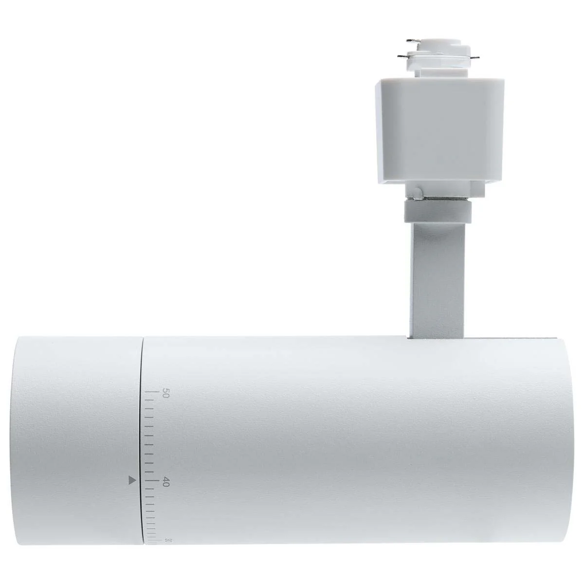 15w LED Track Head Adjustable Beam Spread CCT Selectable Matte White Finish - Image 3