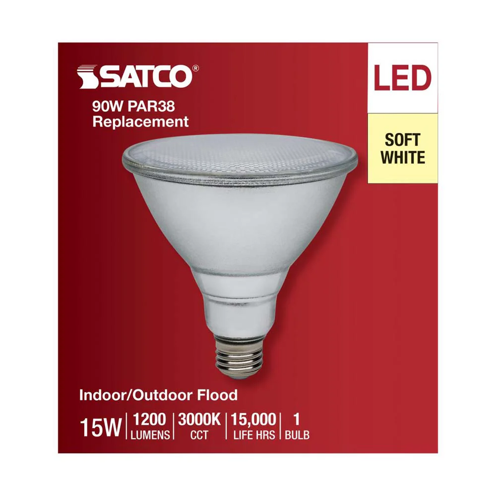 15W PAR38 LED 3000K E26 Medium Base - 90w equiv - Image 2