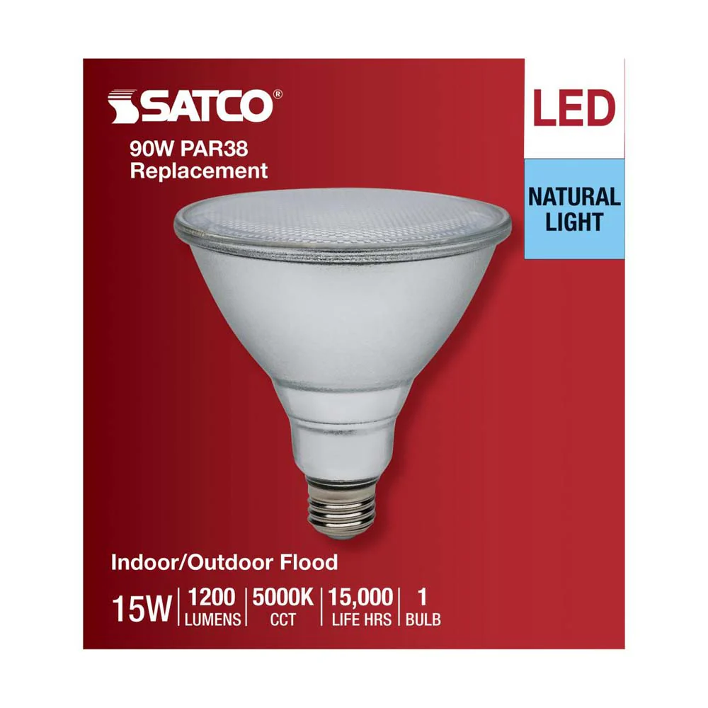 15W PAR38 LED 5000K E26 Medium Base - 90w equiv - Image 2