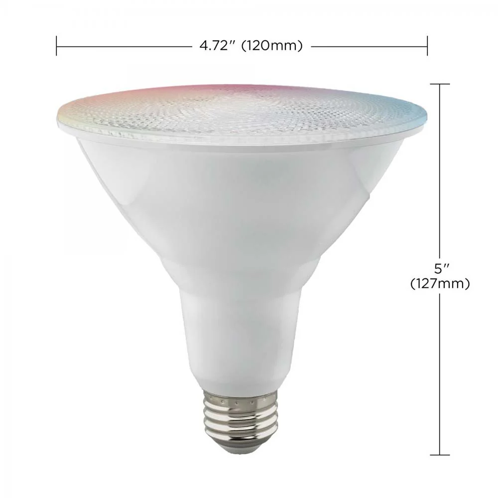 15W PAR38 LED RGB & Tunable White T20 Starfish IOT 1200 Lumens 120v - Image 2