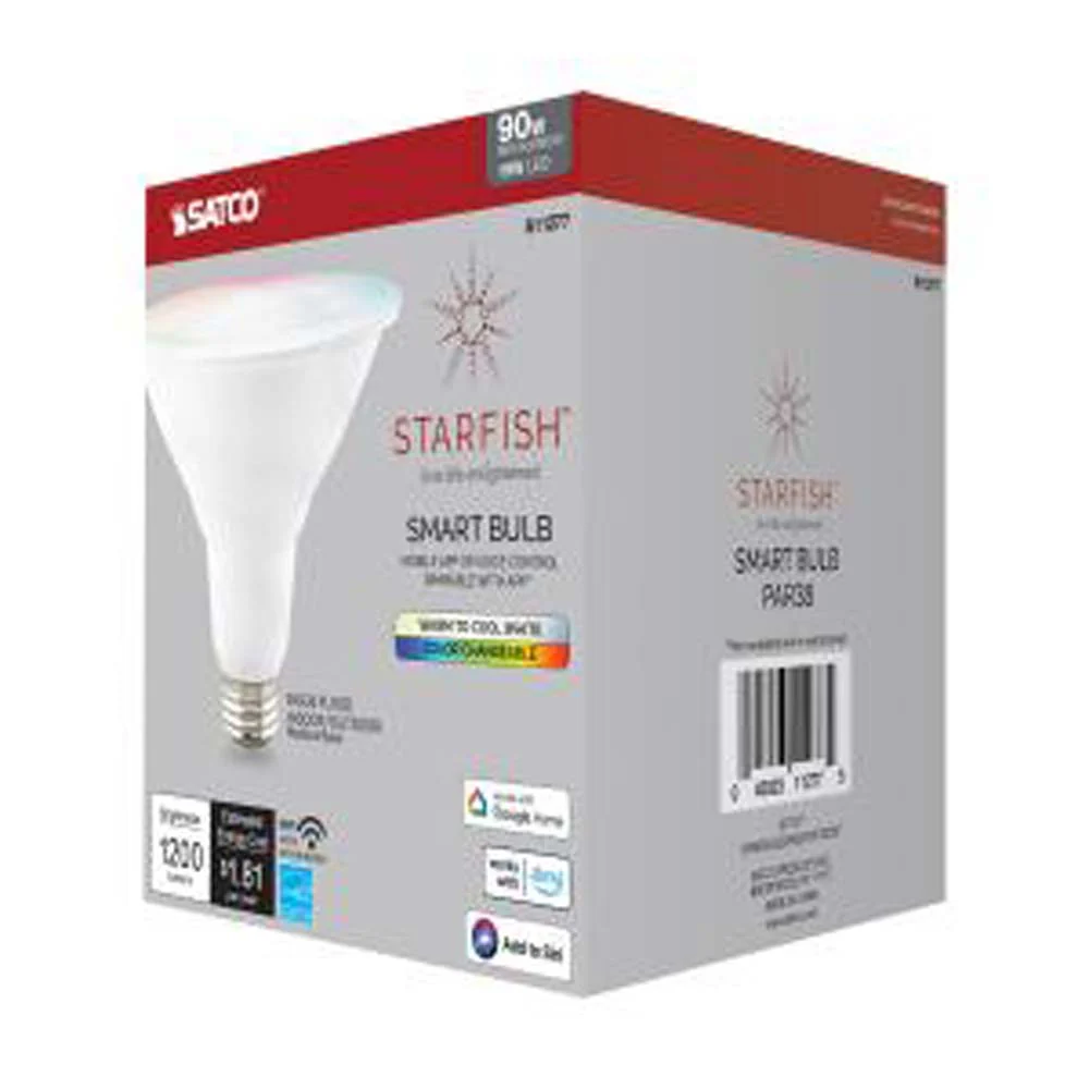 15W PAR38 LED RGB & Tunable White T20 Starfish IOT 1200 Lumens 120v - Image 4
