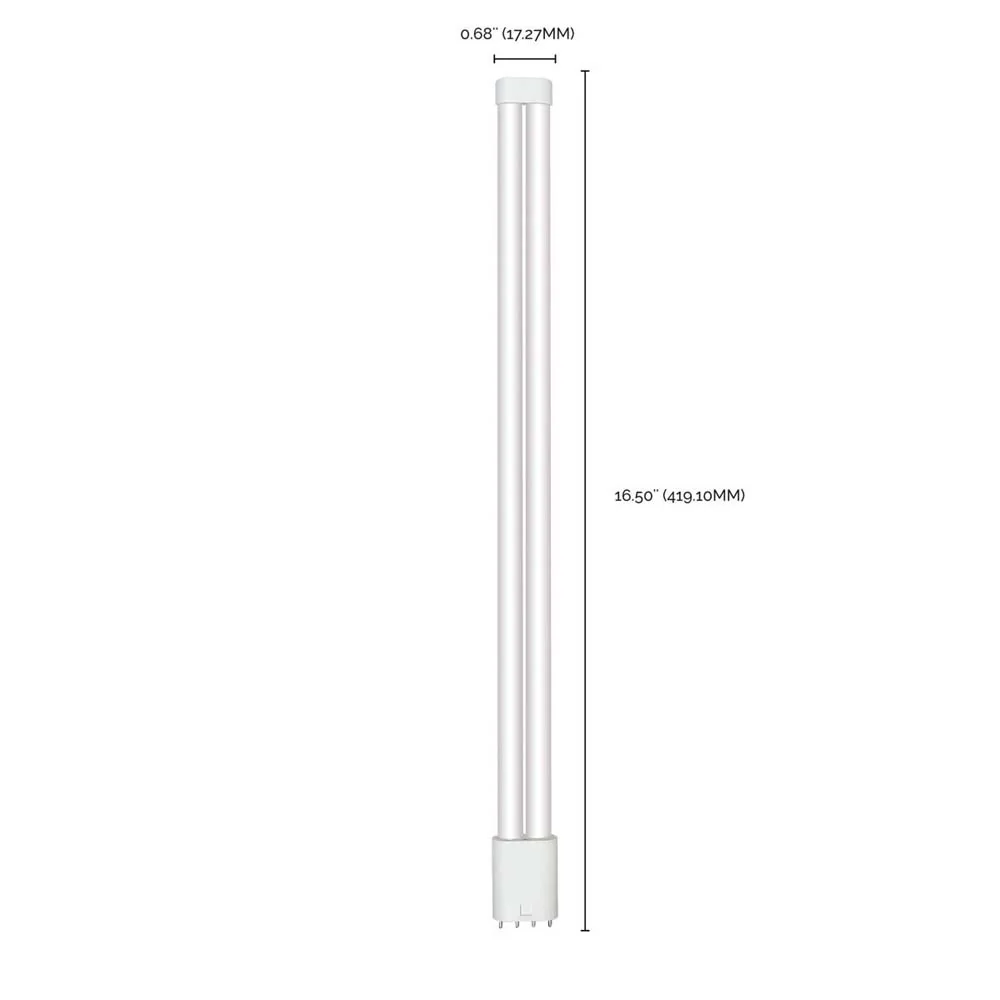 15W PLL LED 2G11 Base 2000 Lumens 4000K Type B Ballast Bypass 120-277v - Image 4