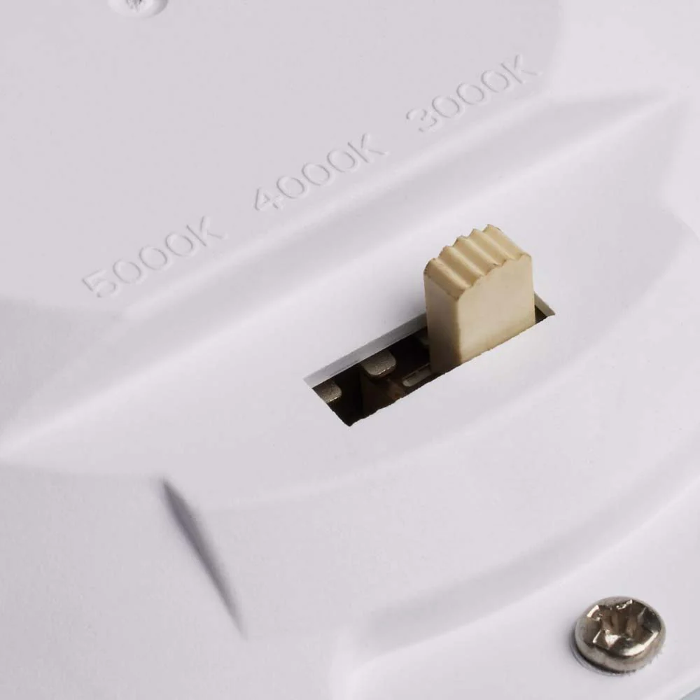 16.5w 11-in CCT Selectable Square Acrylic with Sensor LED Flush Mount Fixture - Image 6