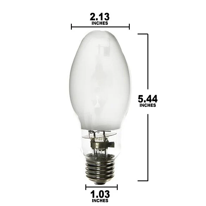 175w MH175/U/M, ED17 Medium base coated, Metal halide bulb - Image 4