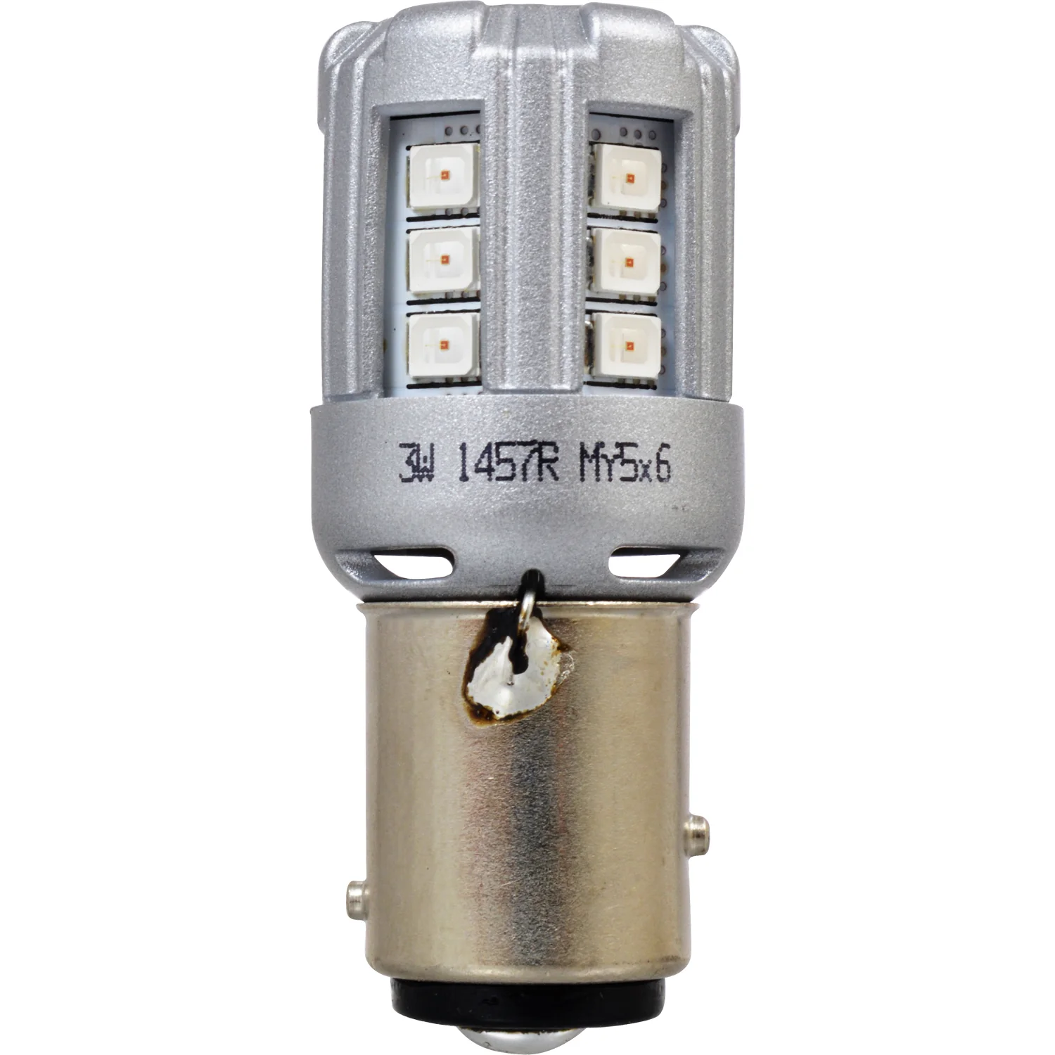 2-PK SYLVANIA 1157 Red LED Automotive Bulb - Image 5