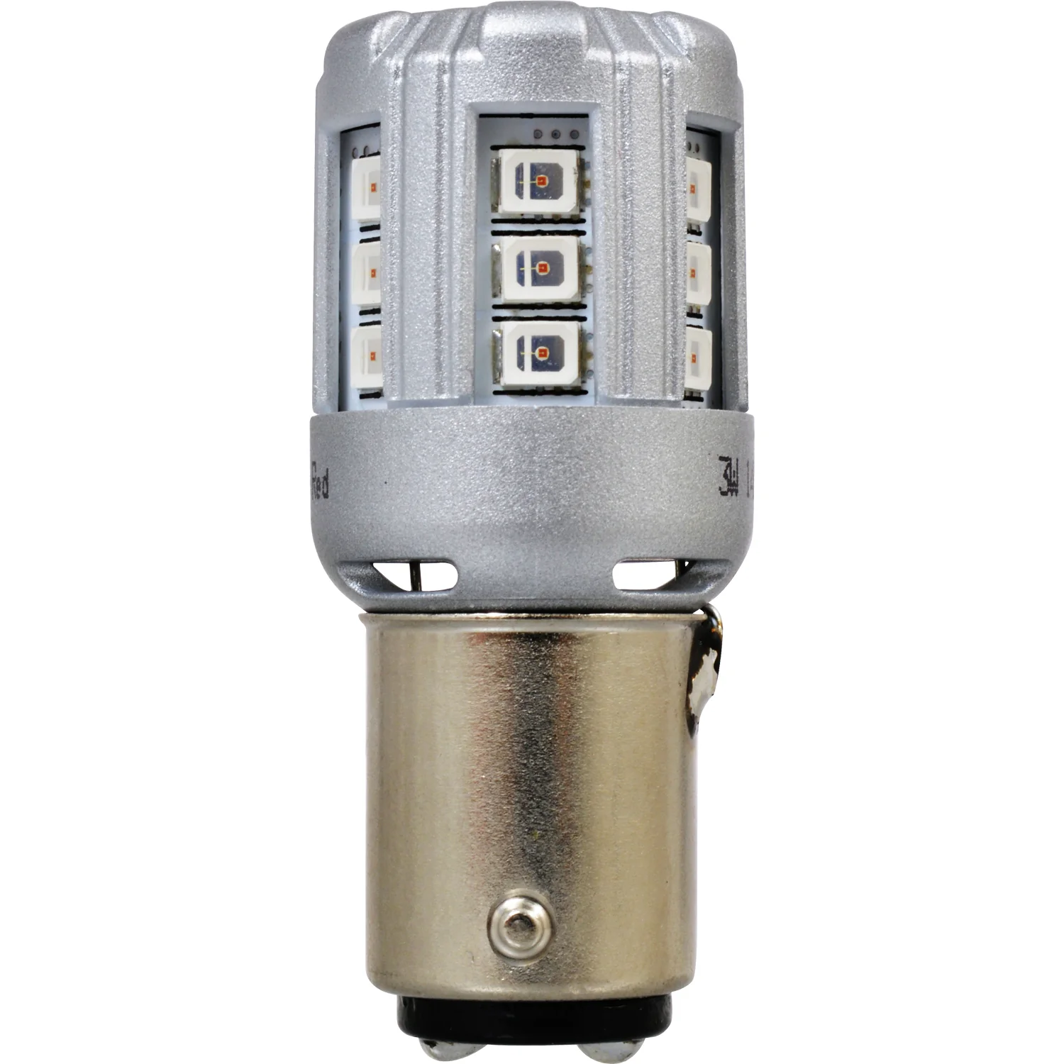 2-PK SYLVANIA 1157 Red LED Automotive Bulb - Image 6