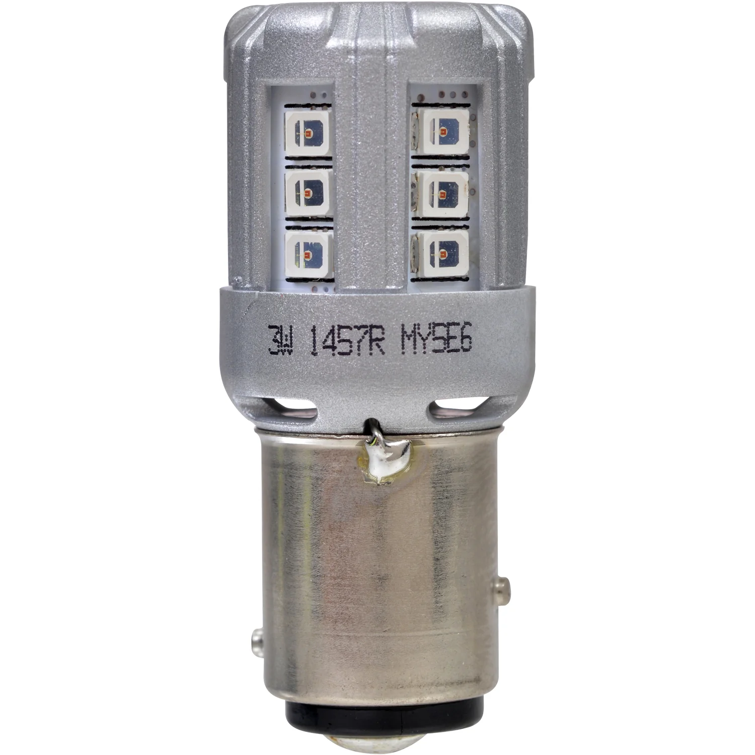 2-PK SYLVANIA 2357 Red LED Automotive Bulb - also fits 1157 & 2057 - Image 5