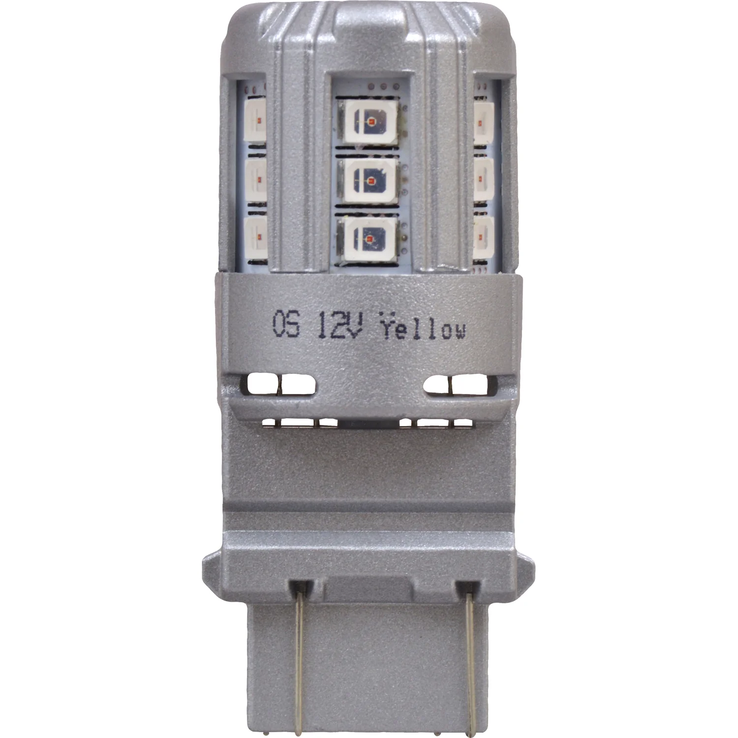 2-PK SYLVANIA 3047 Amber LED Automotive Bulb - Image 2