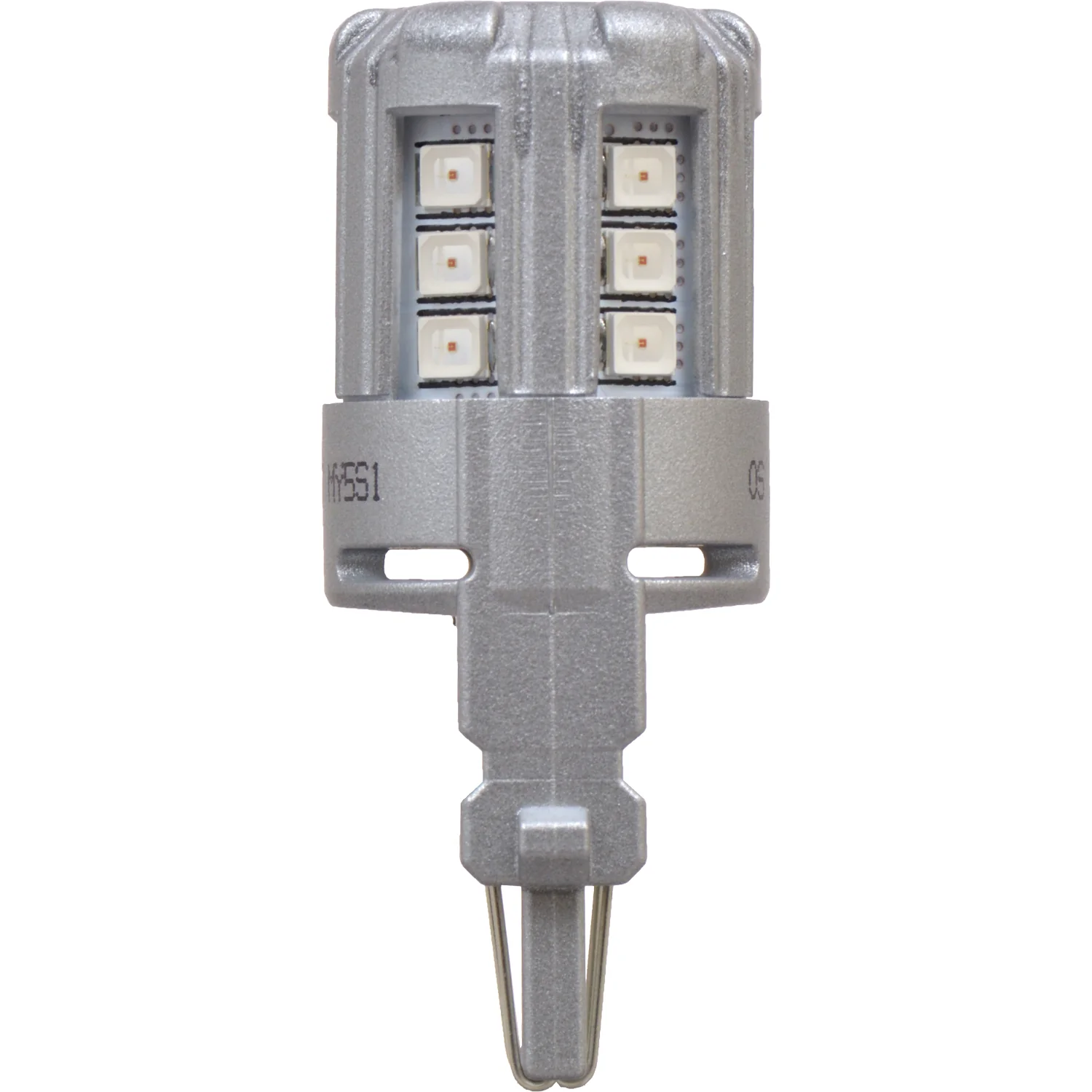 2-PK SYLVANIA 3047 Red LED Automotive Bulb - Image 3