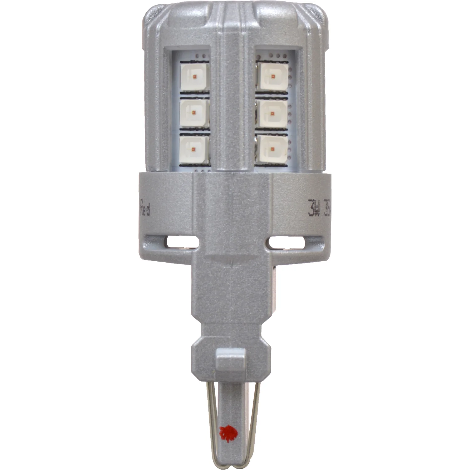 2-PK SYLVANIA 3047 Red LED Automotive Bulb - Image 6