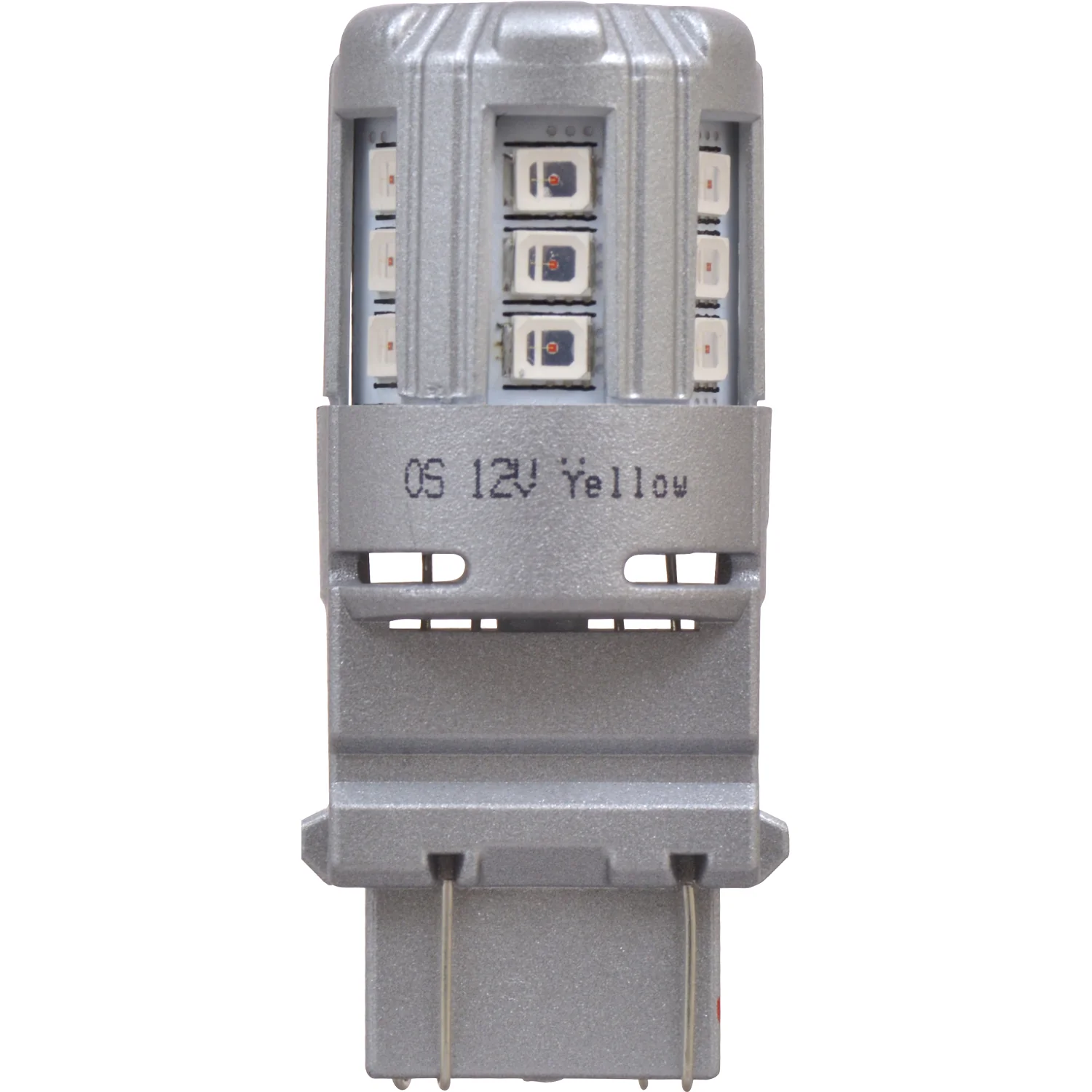 2-PK SYLVANIA 3057 Amber LED Automotive Bulb - Image 2