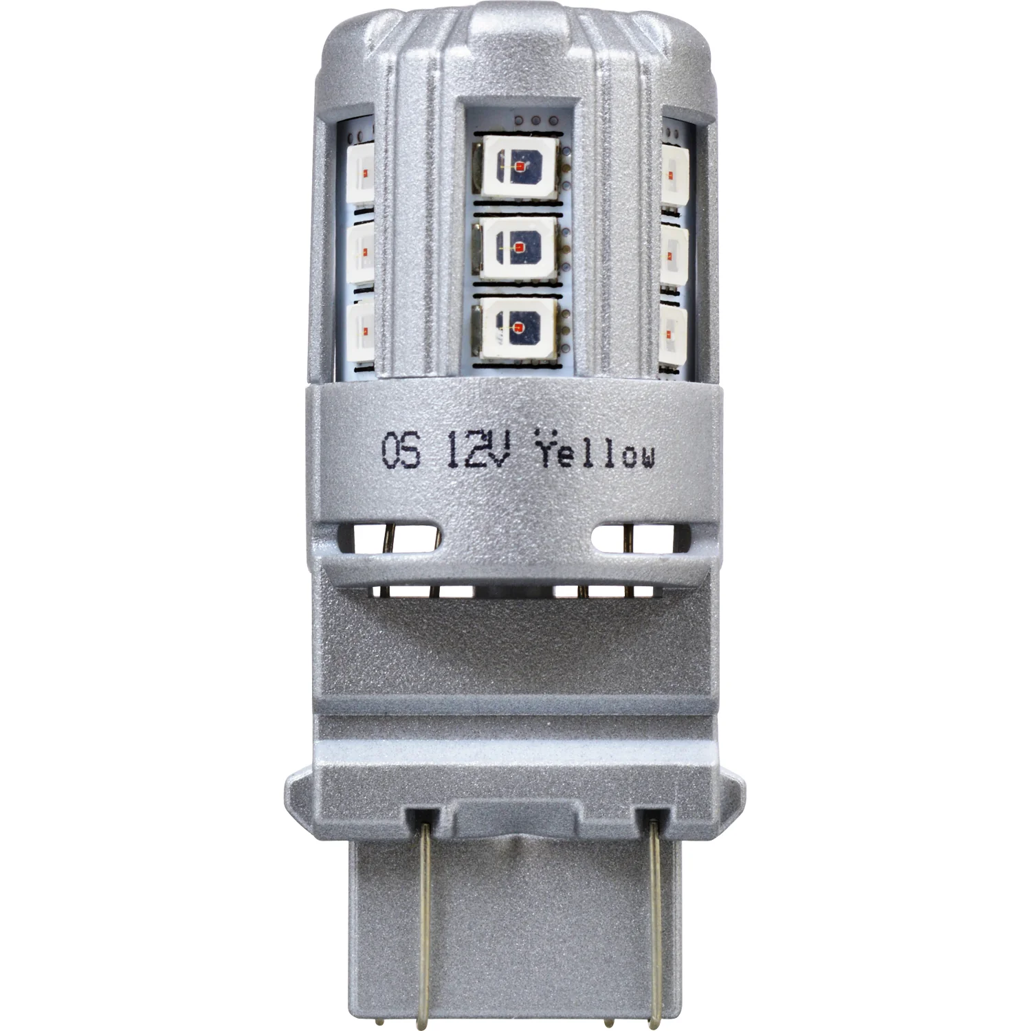 2-PK SYLVANIA 3157 Amber LED Automotive Bulb - Image 2