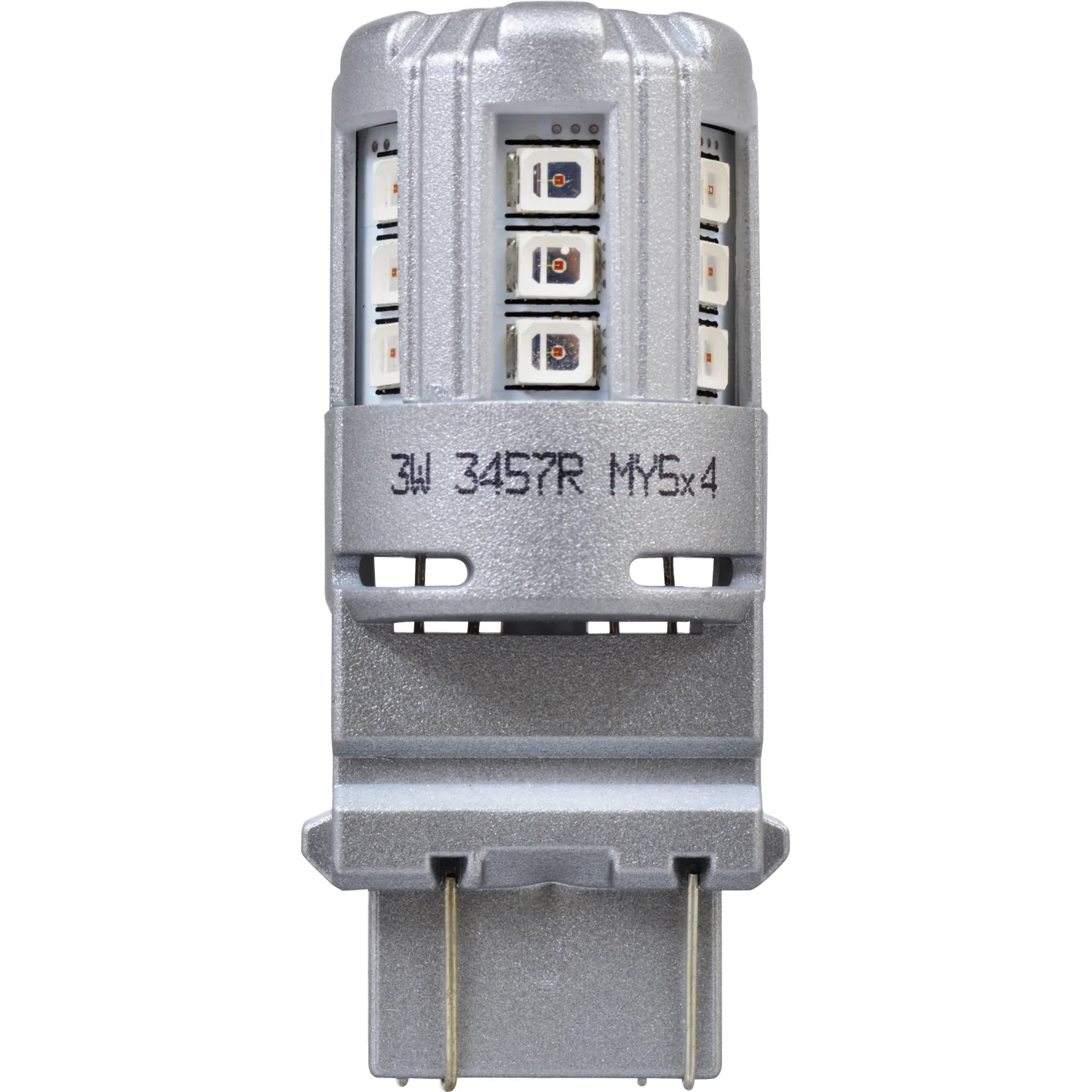 2-PK SYLVANIA 3157 Red LED Automotive Bulb - Image 5