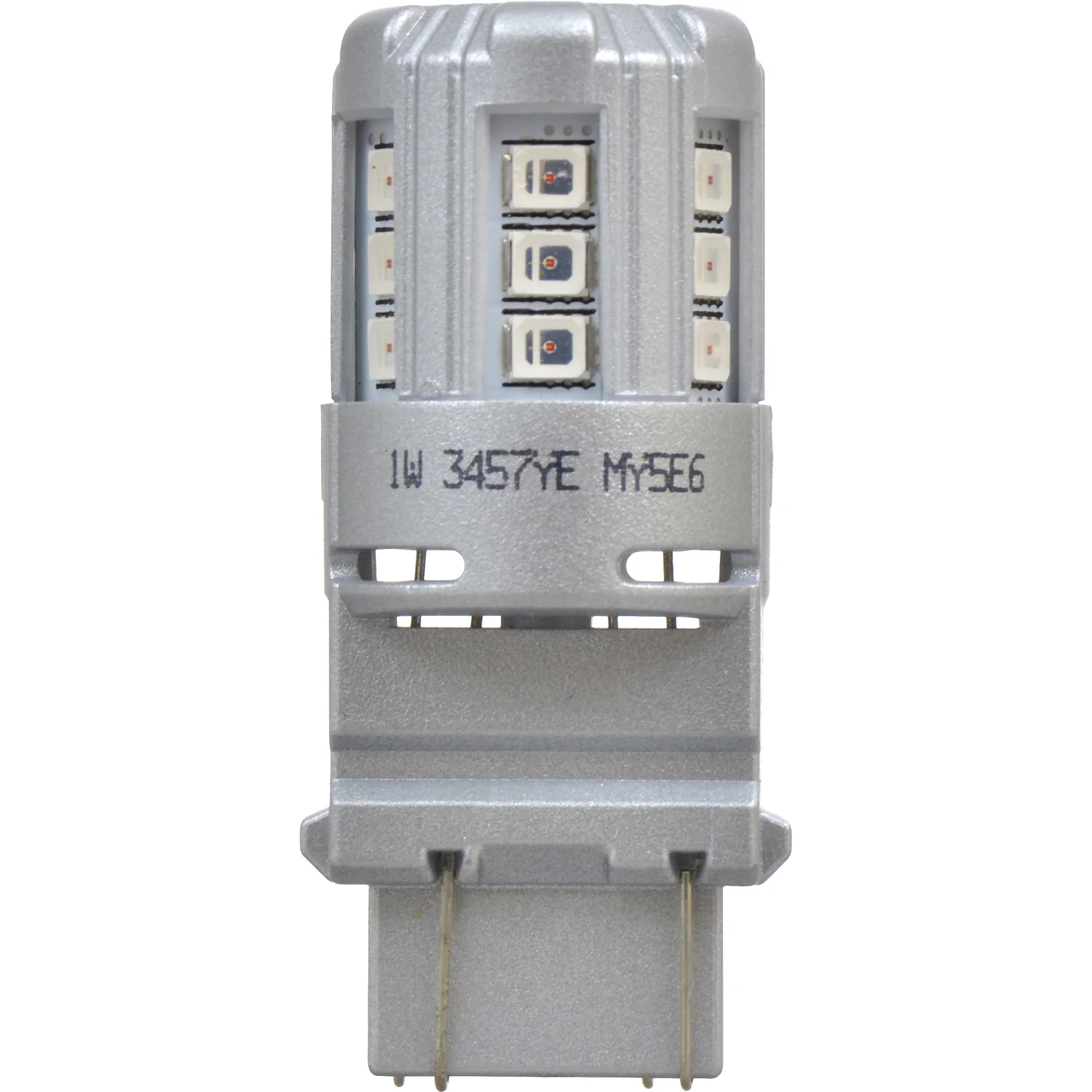 2-PK SYLVANIA 3457 Amber LED Automotive Bulb - Image 5