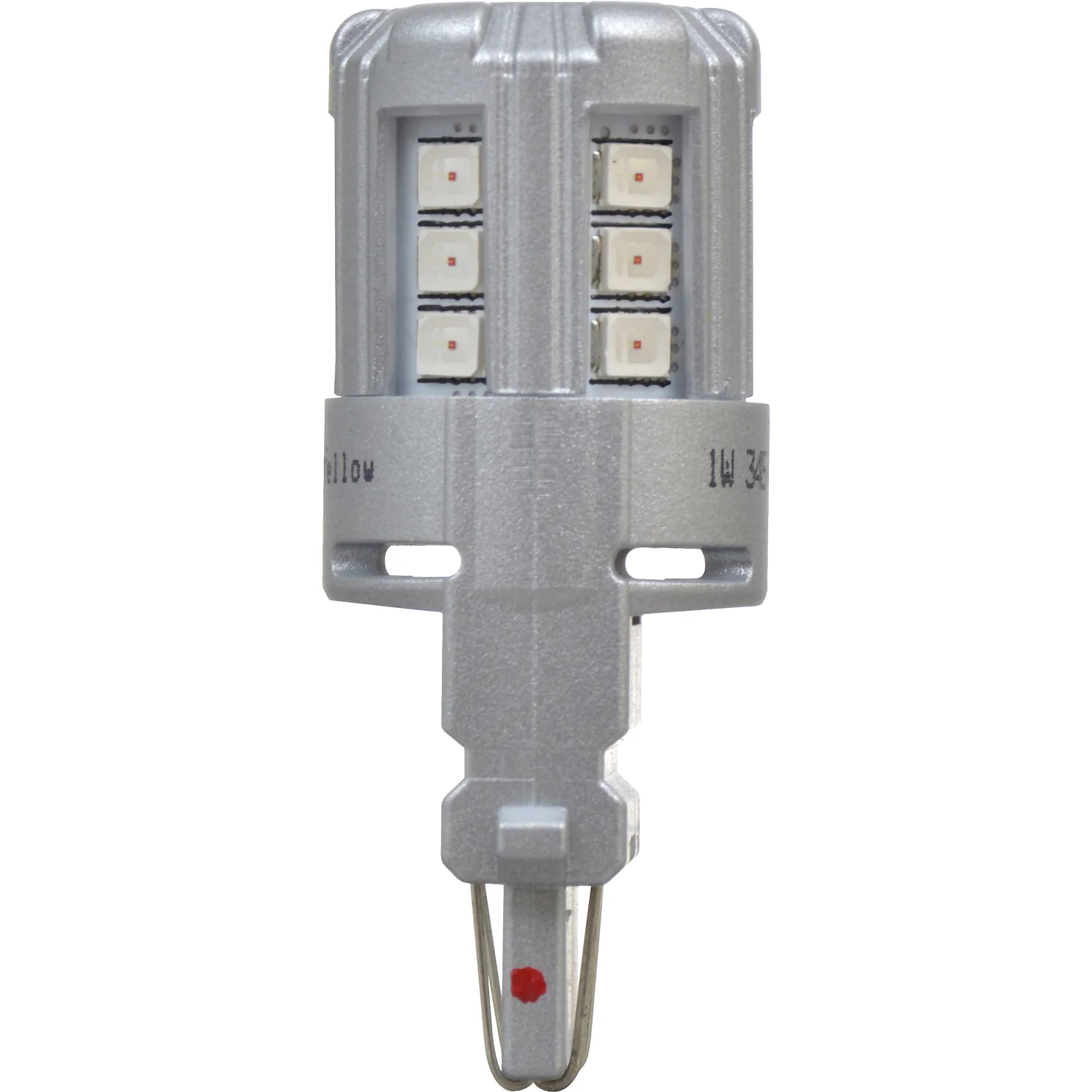 2-PK SYLVANIA 3457 Amber LED Automotive Bulb - Image 6