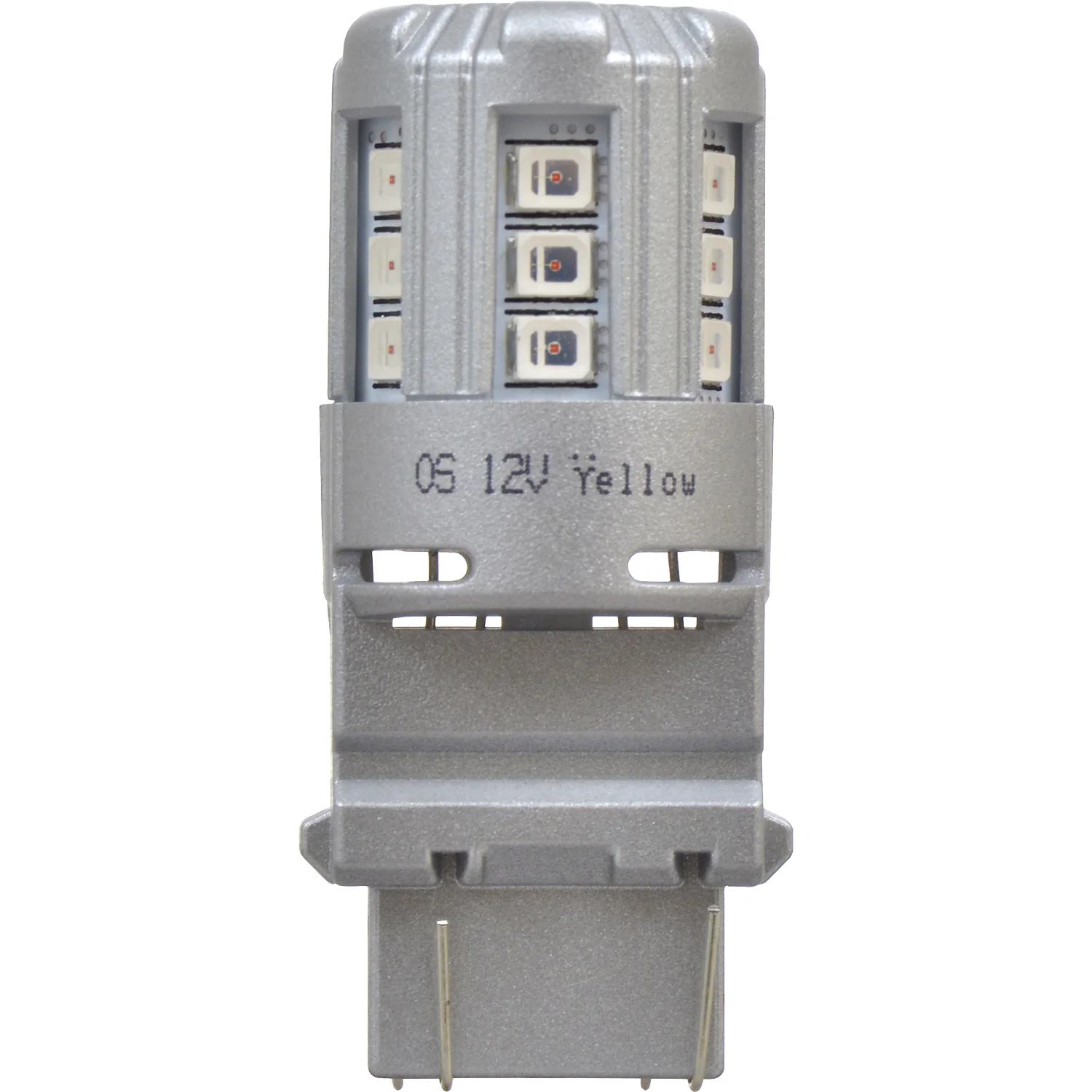 2-PK SYLVANIA 3757 Amber LED Automotive Bulb - Image 2