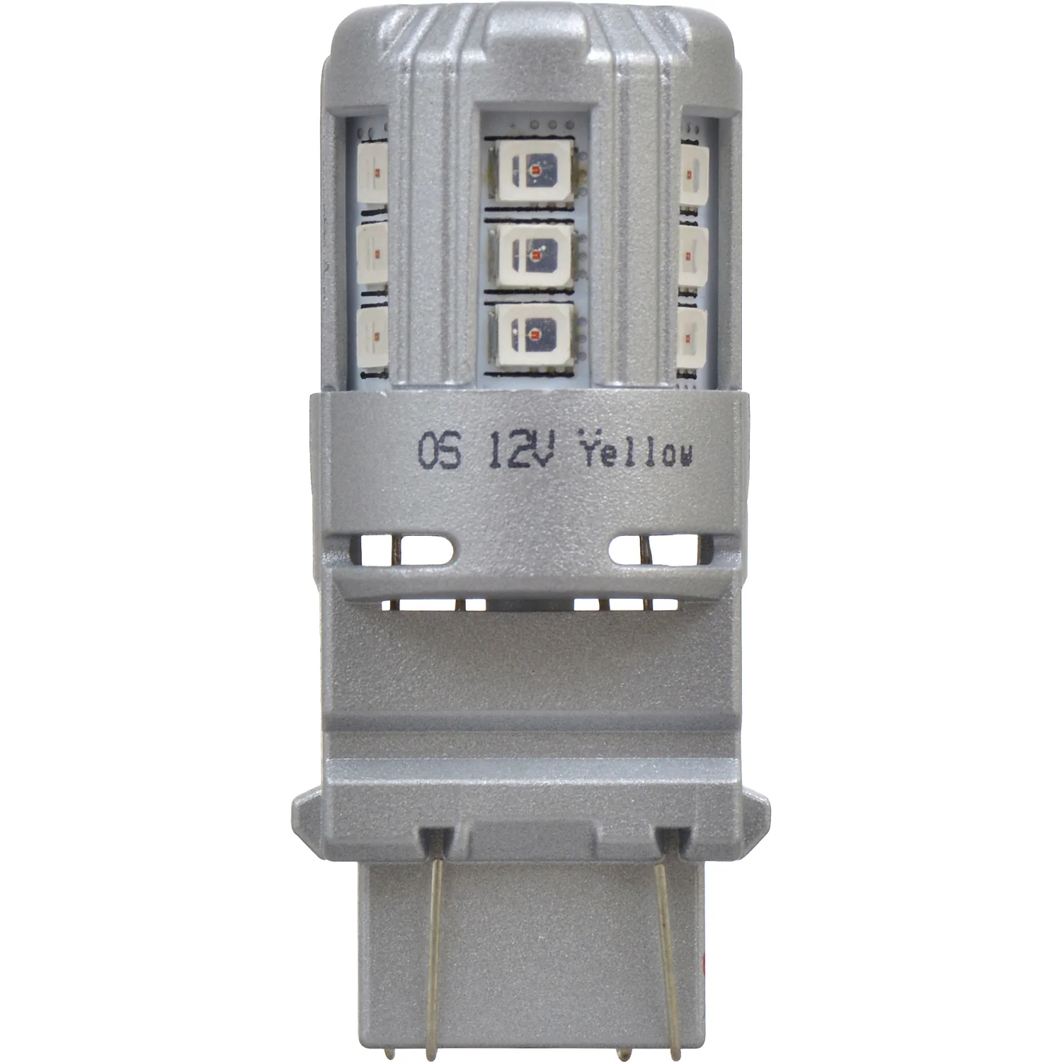 2-PK SYLVANIA 4057 Amber LED Automotive Bulb - Image 2