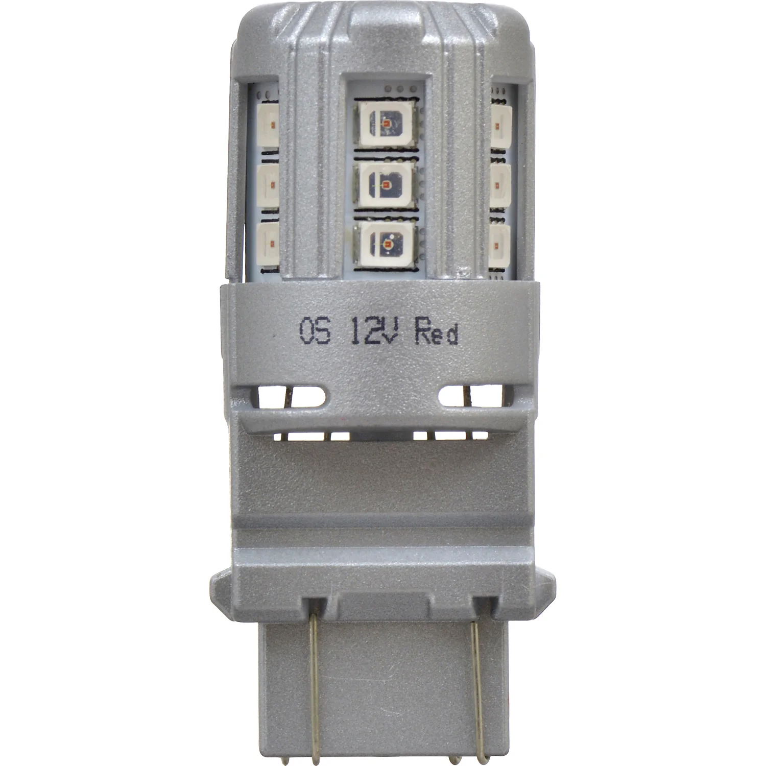 2-PK SYLVANIA 4057 Red LED Automotive Bulb - Image 2