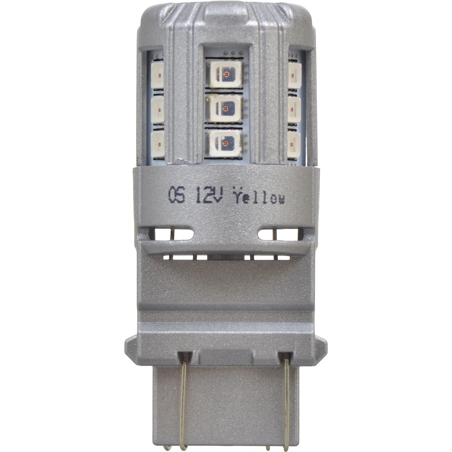 2-PK SYLVANIA 4114 Amber LED Automotive Bulb - Image 2