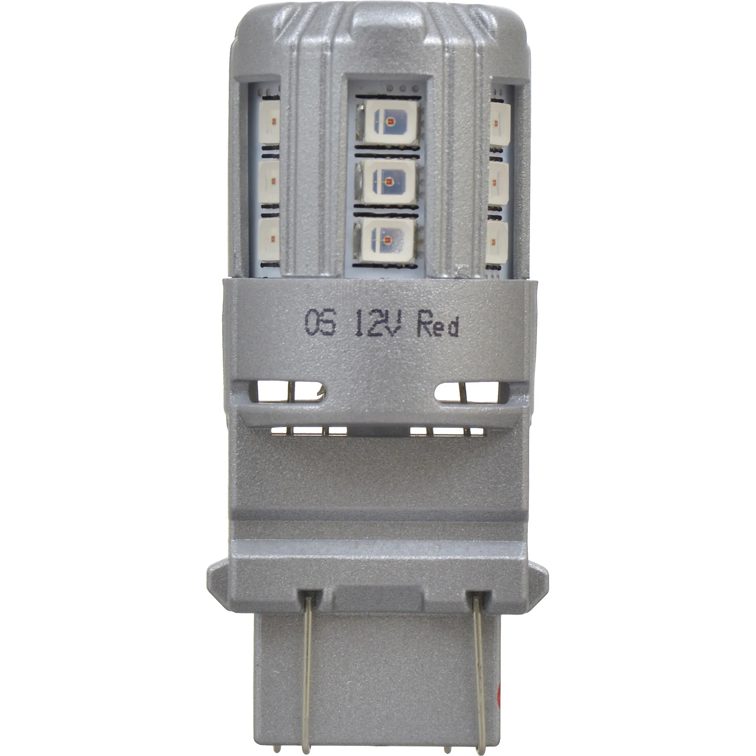 2-PK SYLVANIA 4114 Red LED Automotive Bulb - Image 2