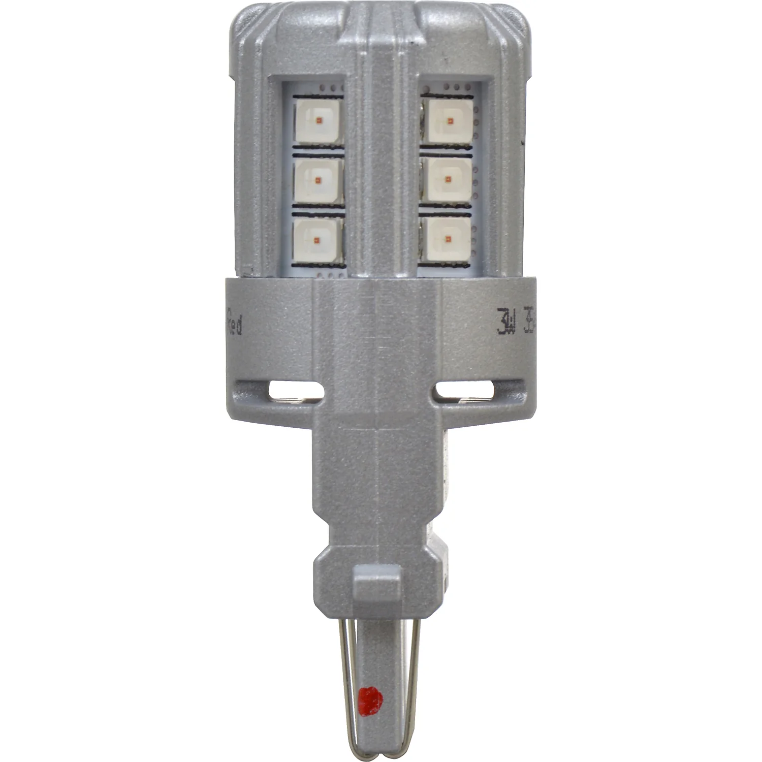 2-PK SYLVANIA 4114 Red LED Automotive Bulb - Image 6