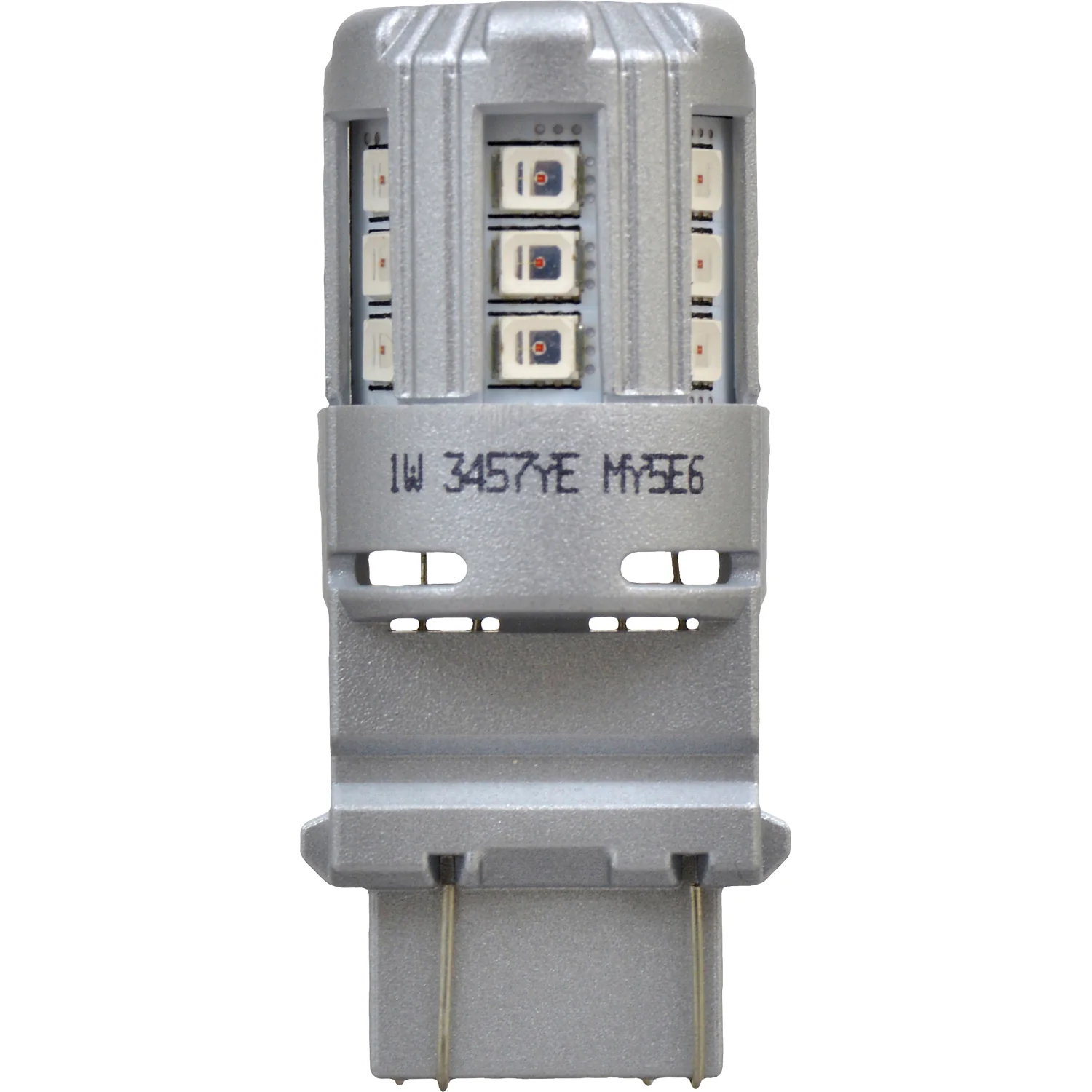 2-PK SYLVANIA 4157 Amber LED Automotive Bulb - also fits 3457 & 3157 - Image 5