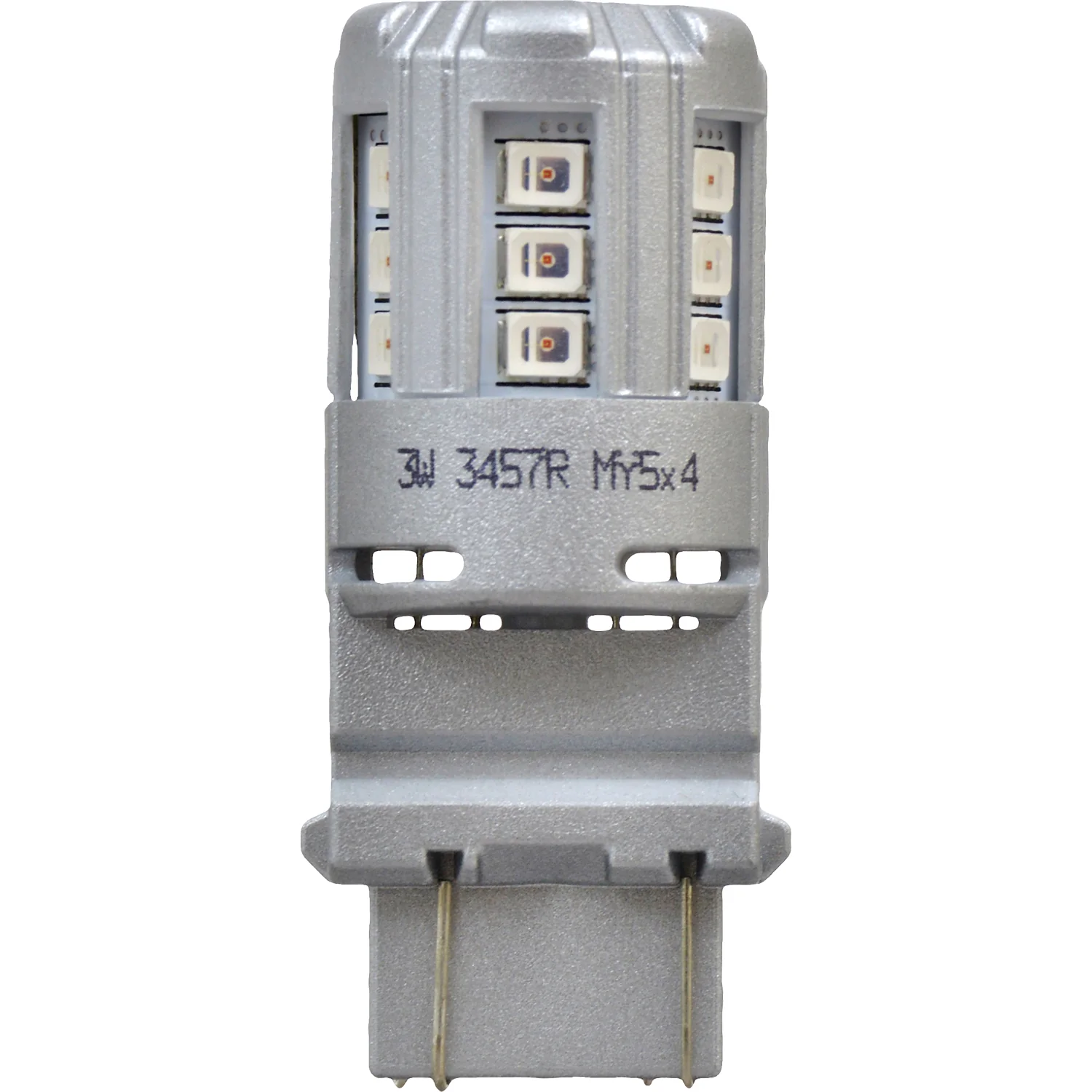 2-PK SYLVANIA 4157 Red LED Automotive Bulb - Image 5